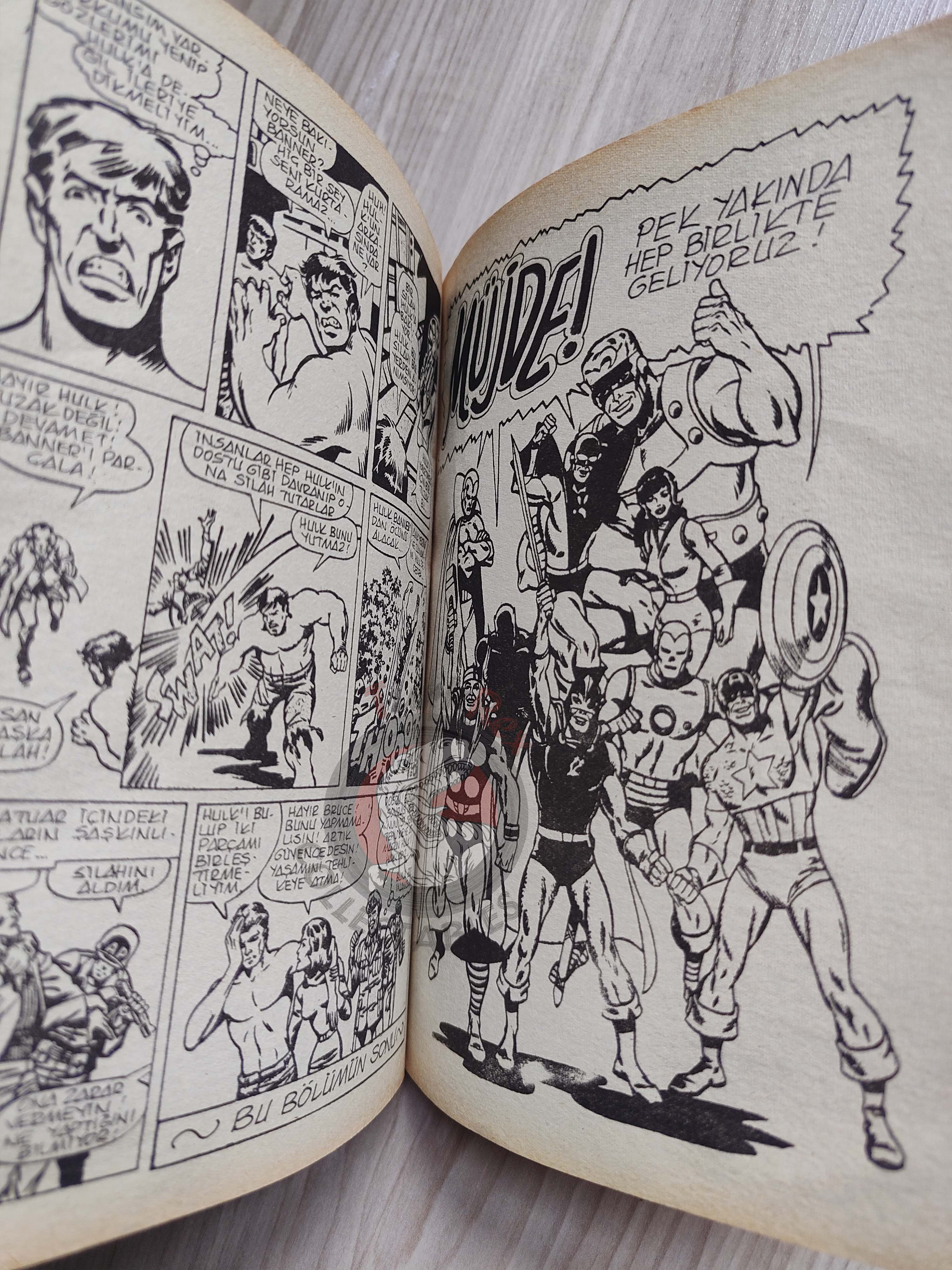 Hulk #9 1988 Turkish Comic Turkey cover #18 #130