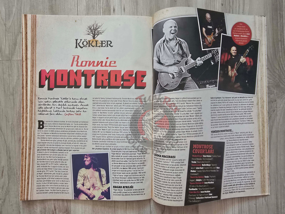 Headbang 2012 Pentagram Turkish Mag Turkey Overkill Ronnie Montrose Moonspell Opeth
