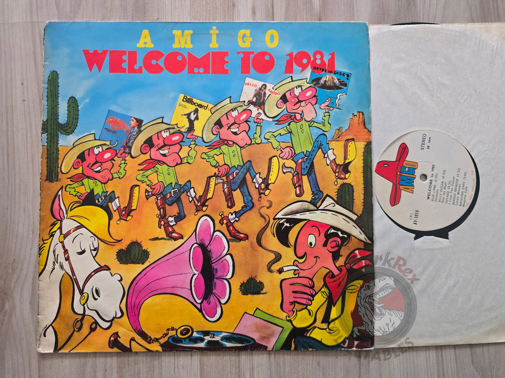 Various – Amigo Welcome To 1981 Turkish Pressing Vinyl Turkey Edition