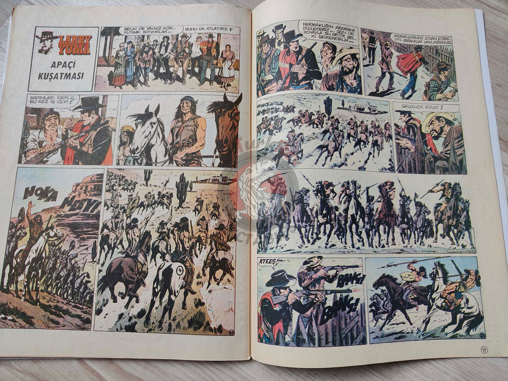 Milliyet Çocuk #17 1979 Turkish Comic Turkey Joyas Literarias Juveniles #87 Karl May
