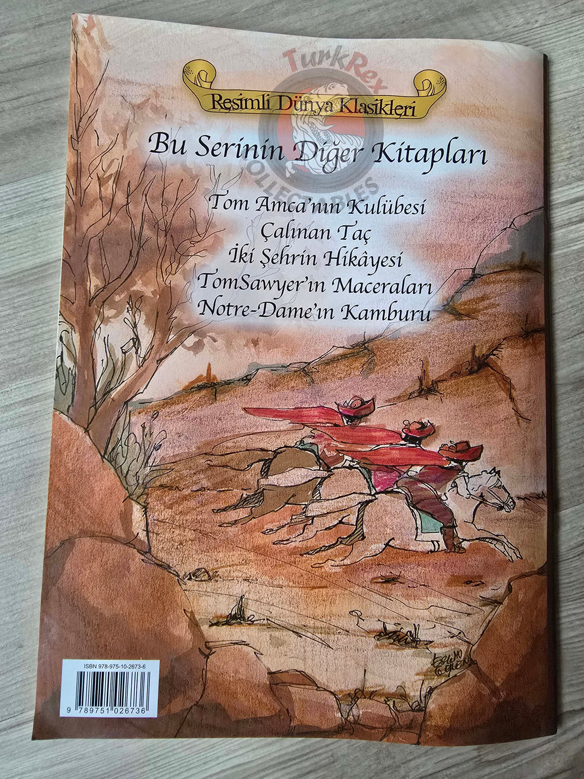 Alexandre Dumas – The Three Musketeers Turkish Comic Turkey Classics Illustrated