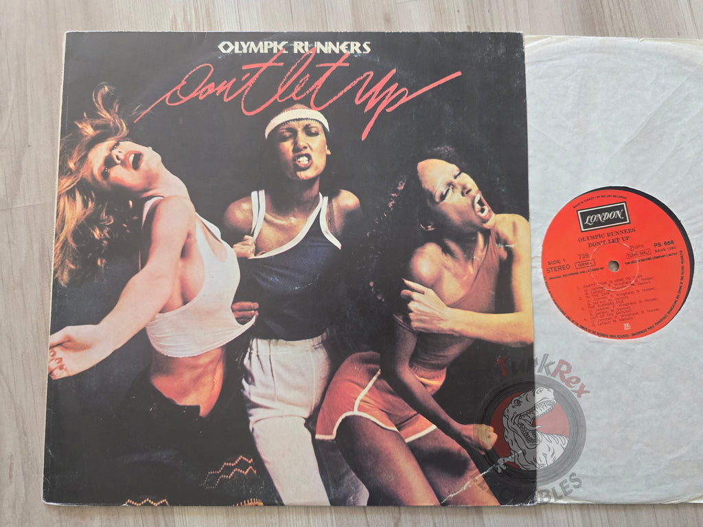 Olympic Runners – Don't Let Up Turkish Pressing Vinyl Turkey Edition