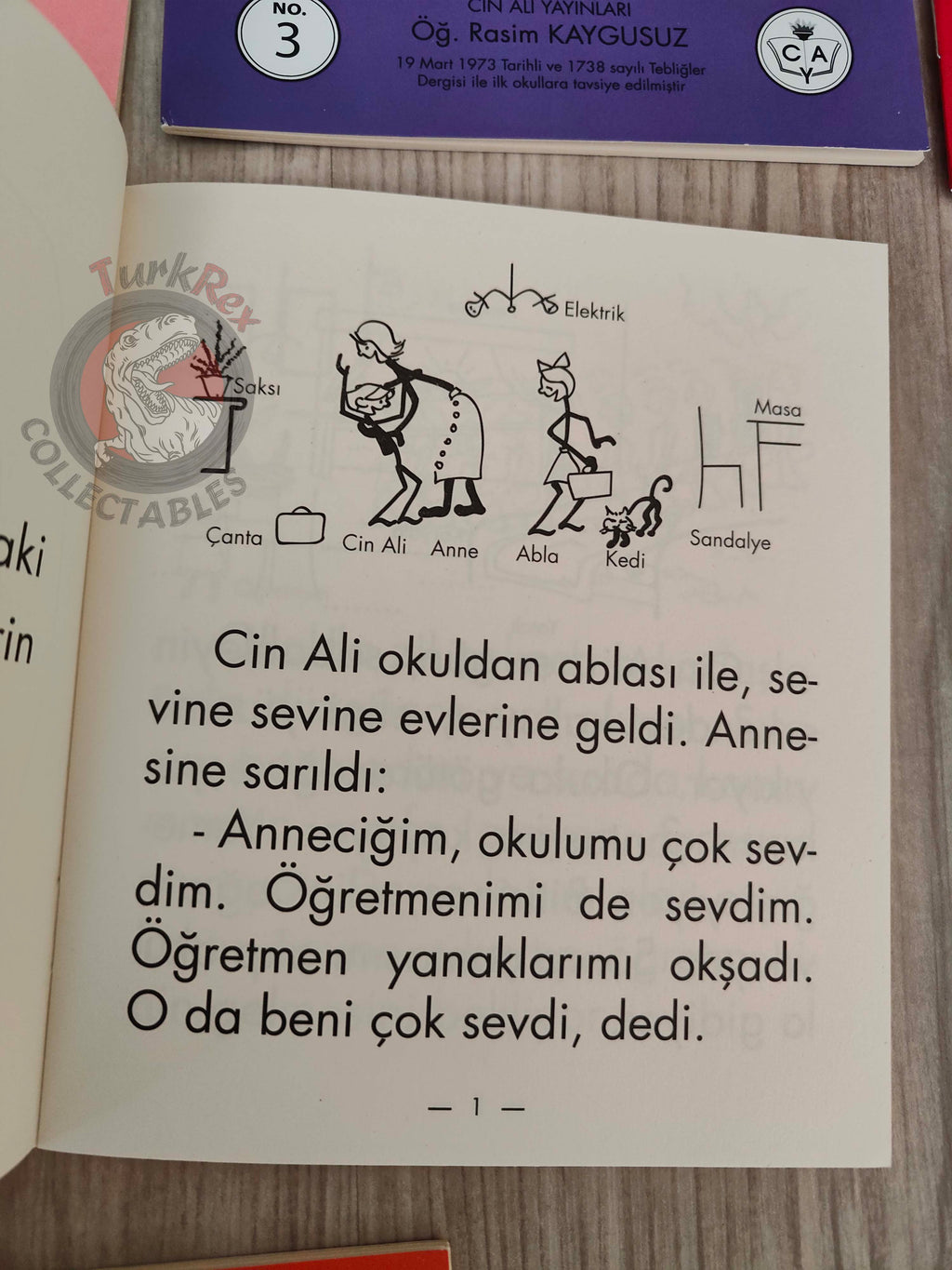 Cin Ali Series – Rasim Kaygusuz 2013 Turkish Book Turkey Illustrated Education