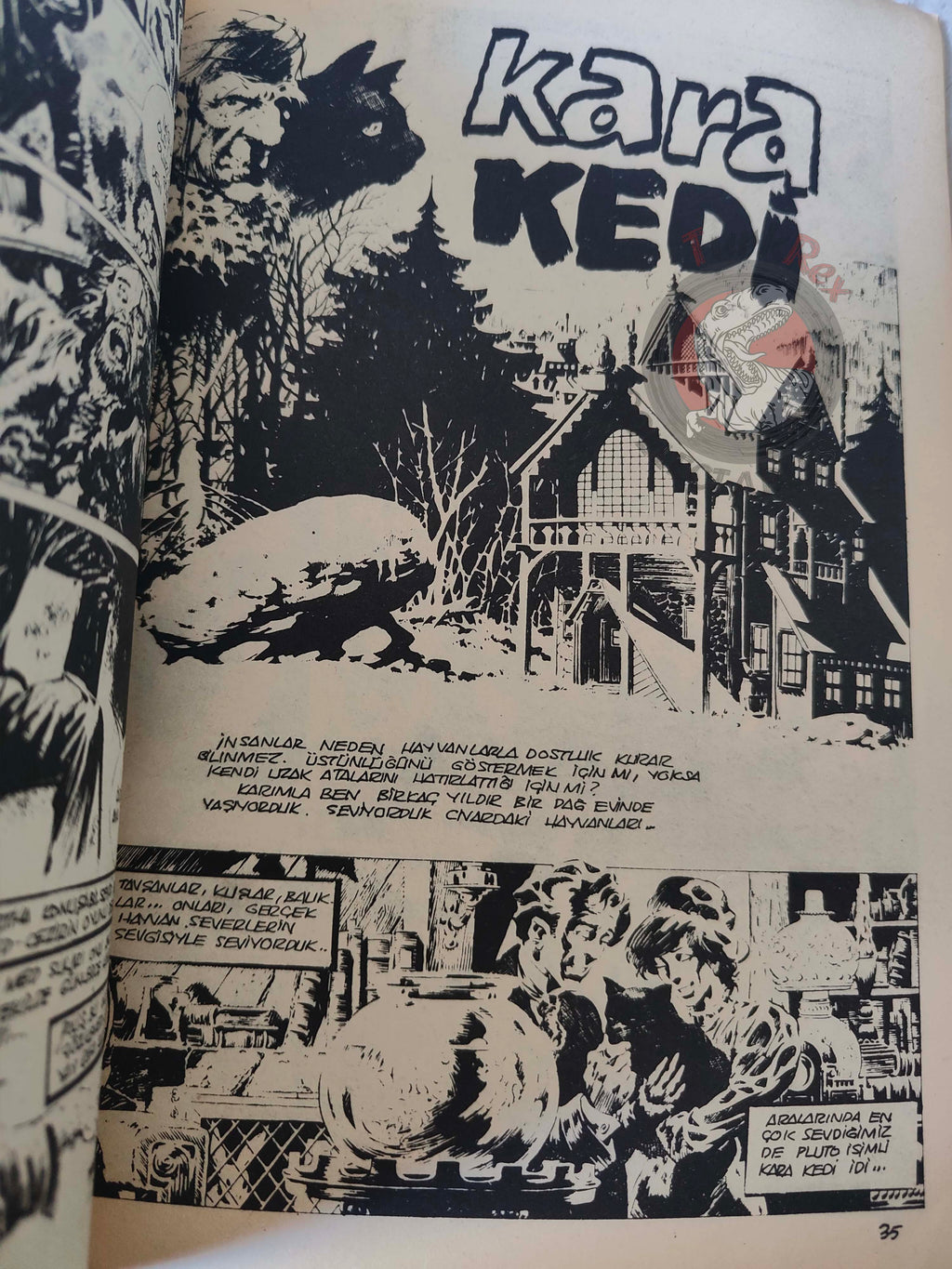 Korku March 1975 Turkish Comic Turkey Vampirella #32 Warren Creepy Eerie