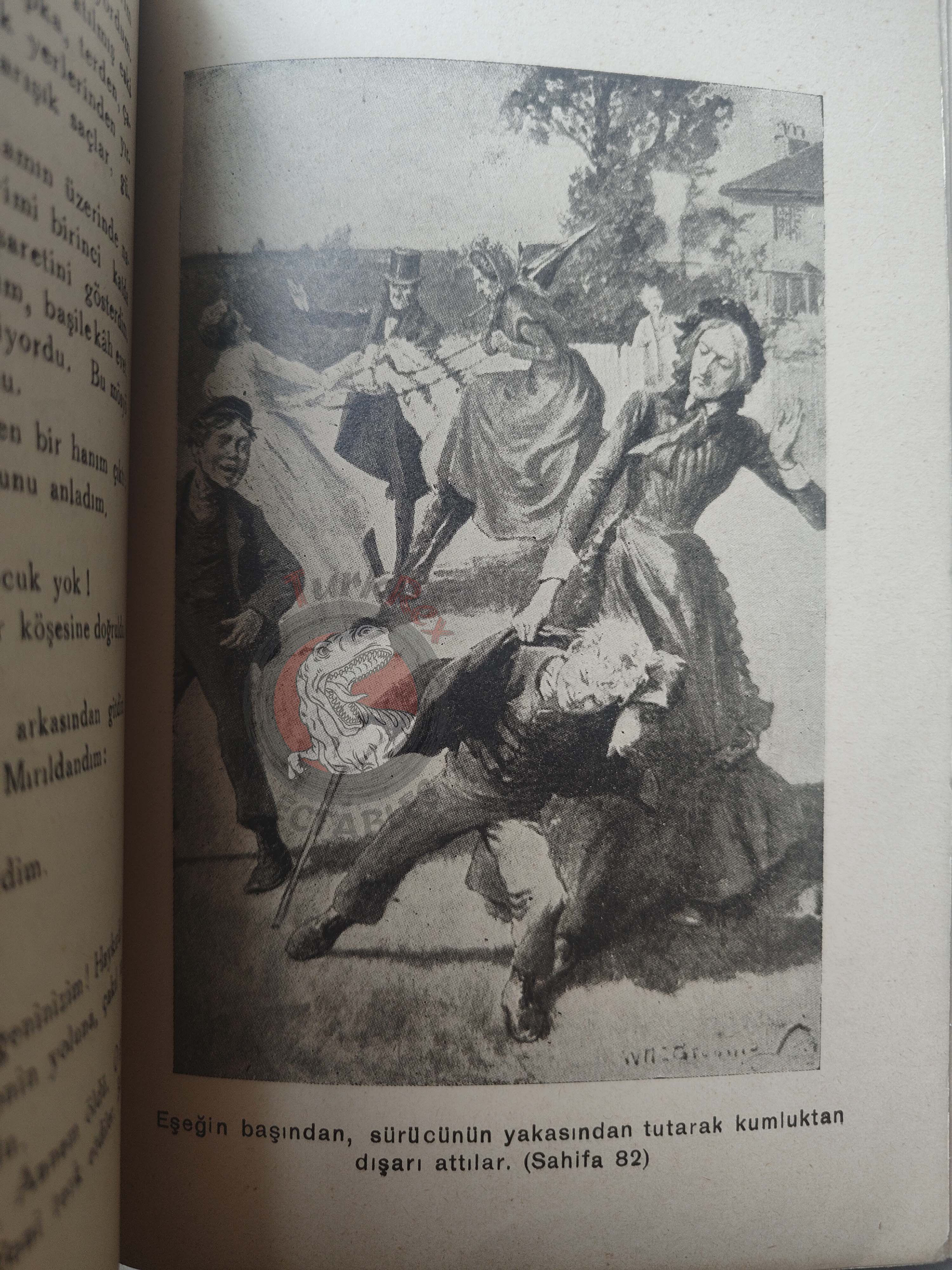 Charles Dickens –  David Copperfield 1948 1st Illustrated Turkish Book Turkey