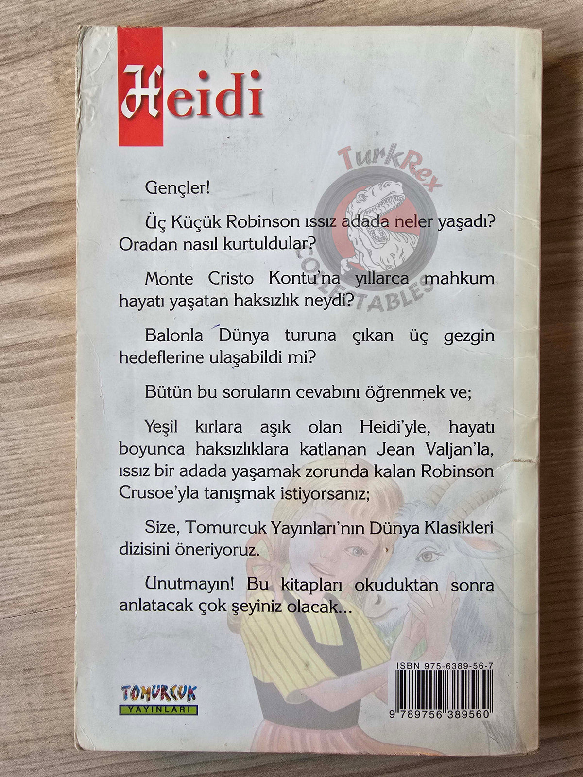Johanna Spyri – Heidi 2006 Turkish Book Turkey Illustrated