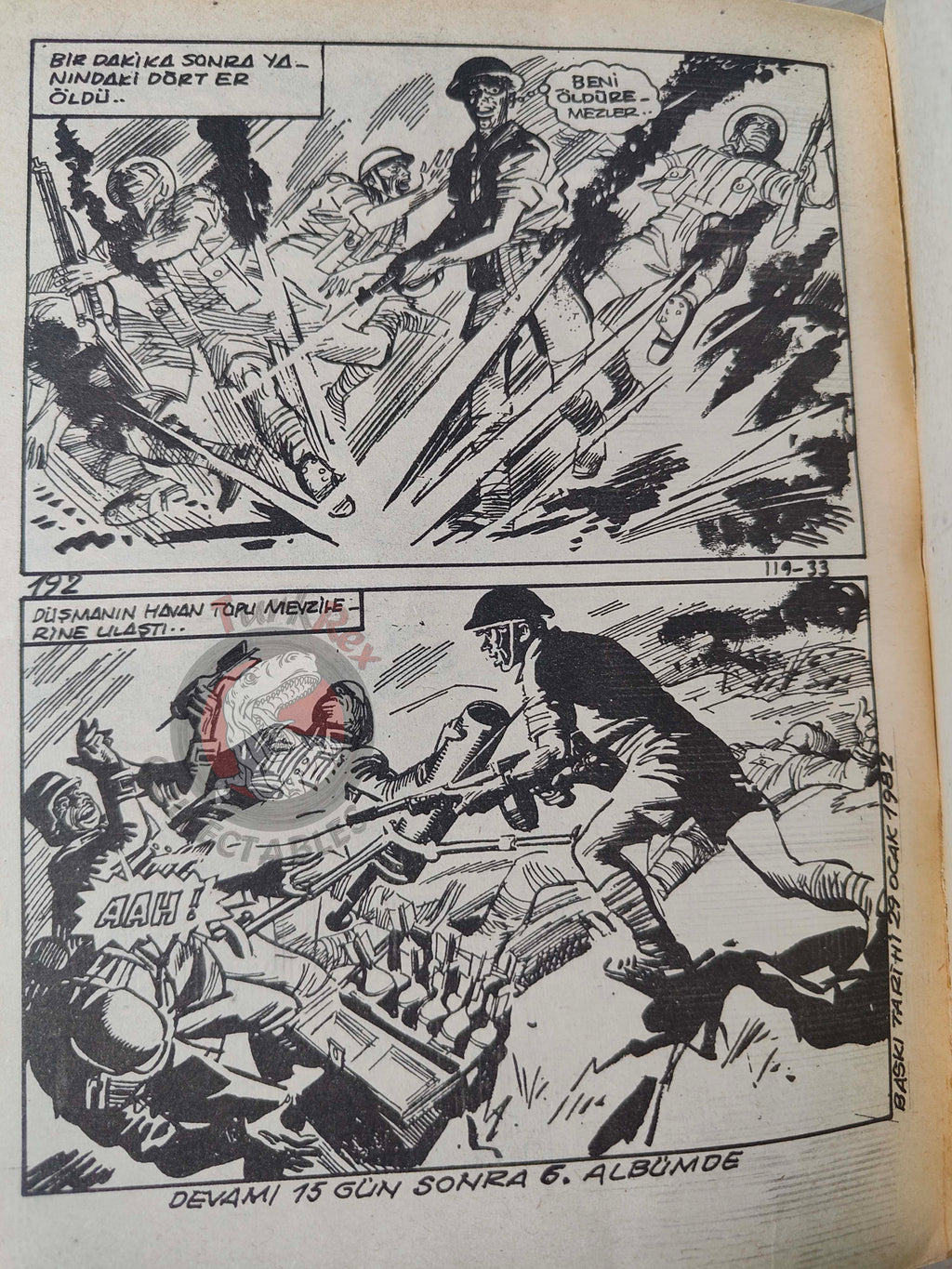 War Picture Library Special #5 1982 Turkish Comic Turkey WW2 stories