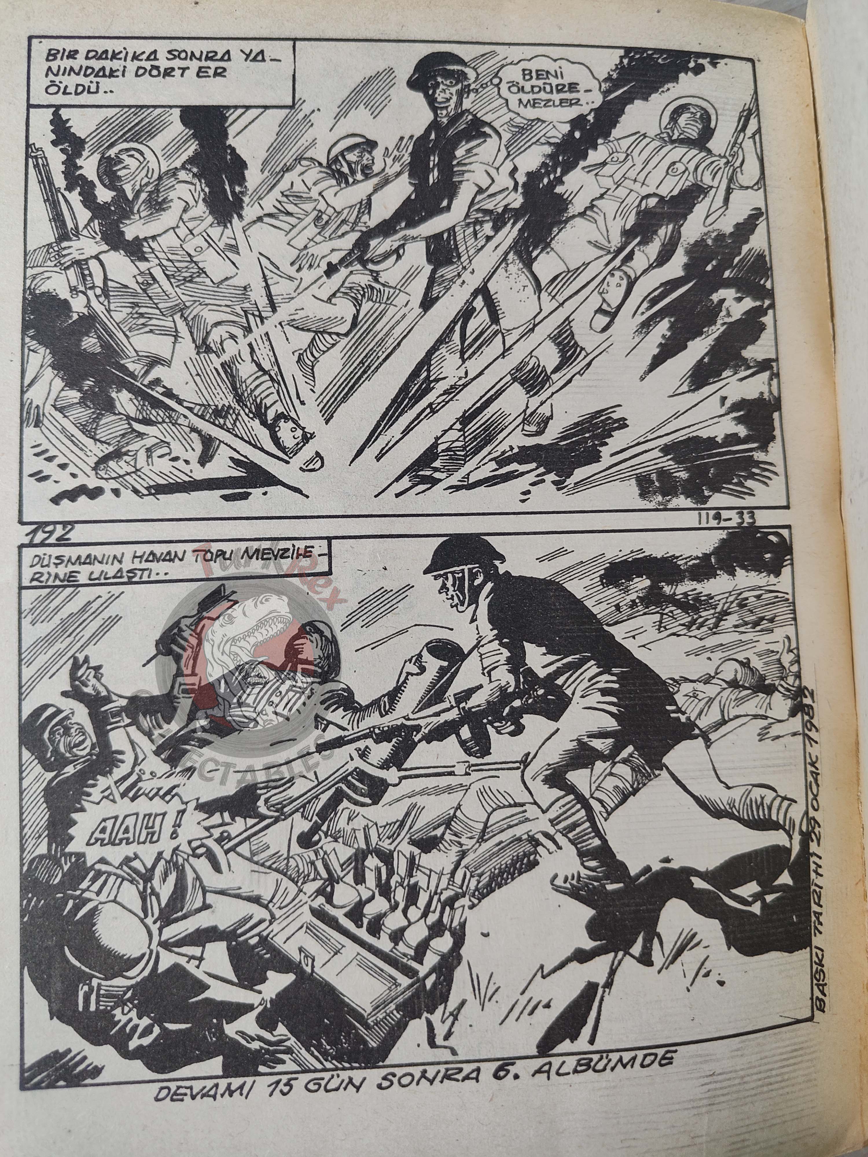 War Picture Library Special #5 1982 Turkish Comic Turkey WW2 stories