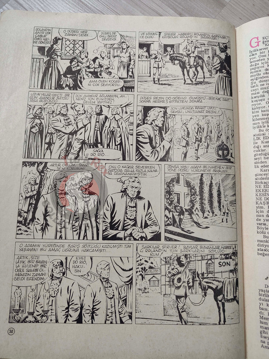 Milliyet Çocuk #32 1979 Turkish Comic Turkey Joyas Literarias Juveniles #93 Paul Feval