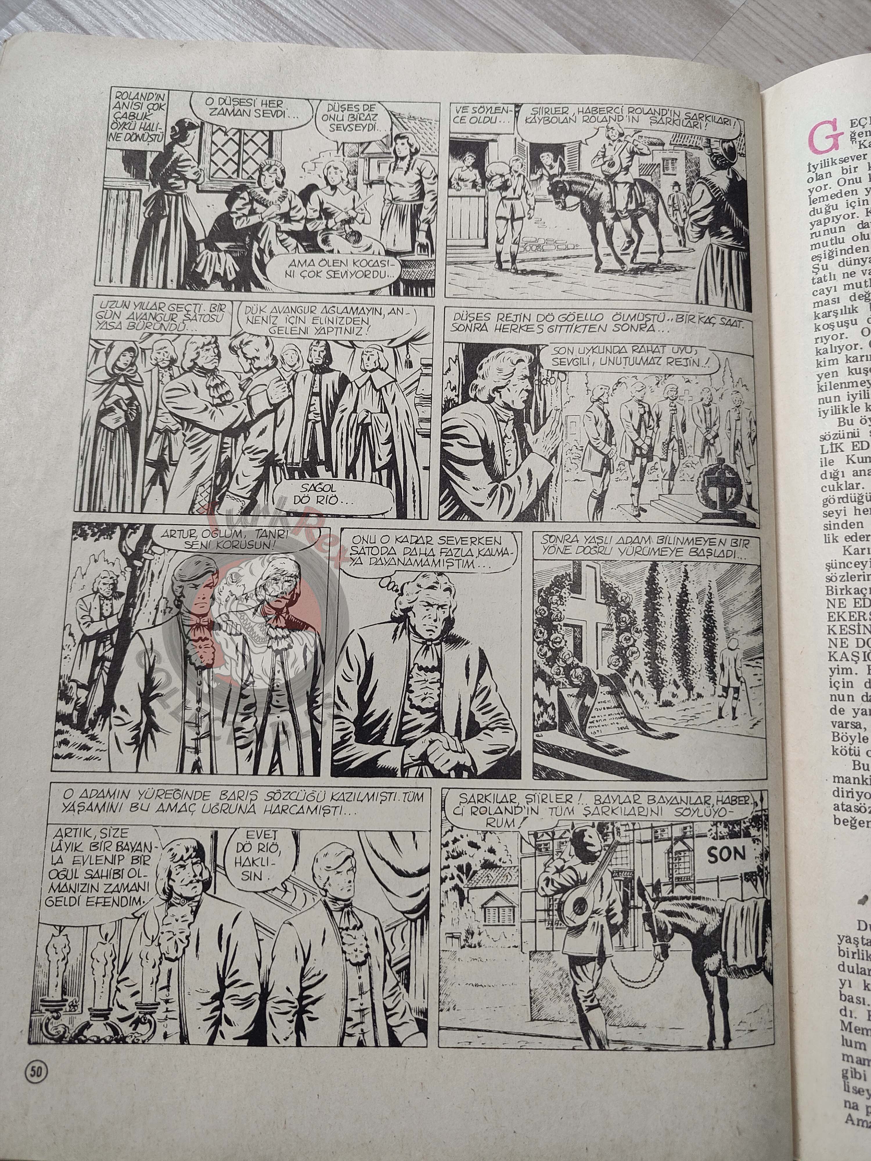 Milliyet Çocuk #32 1979 Turkish Comic Turkey Joyas Literarias Juveniles #93 Paul Feval