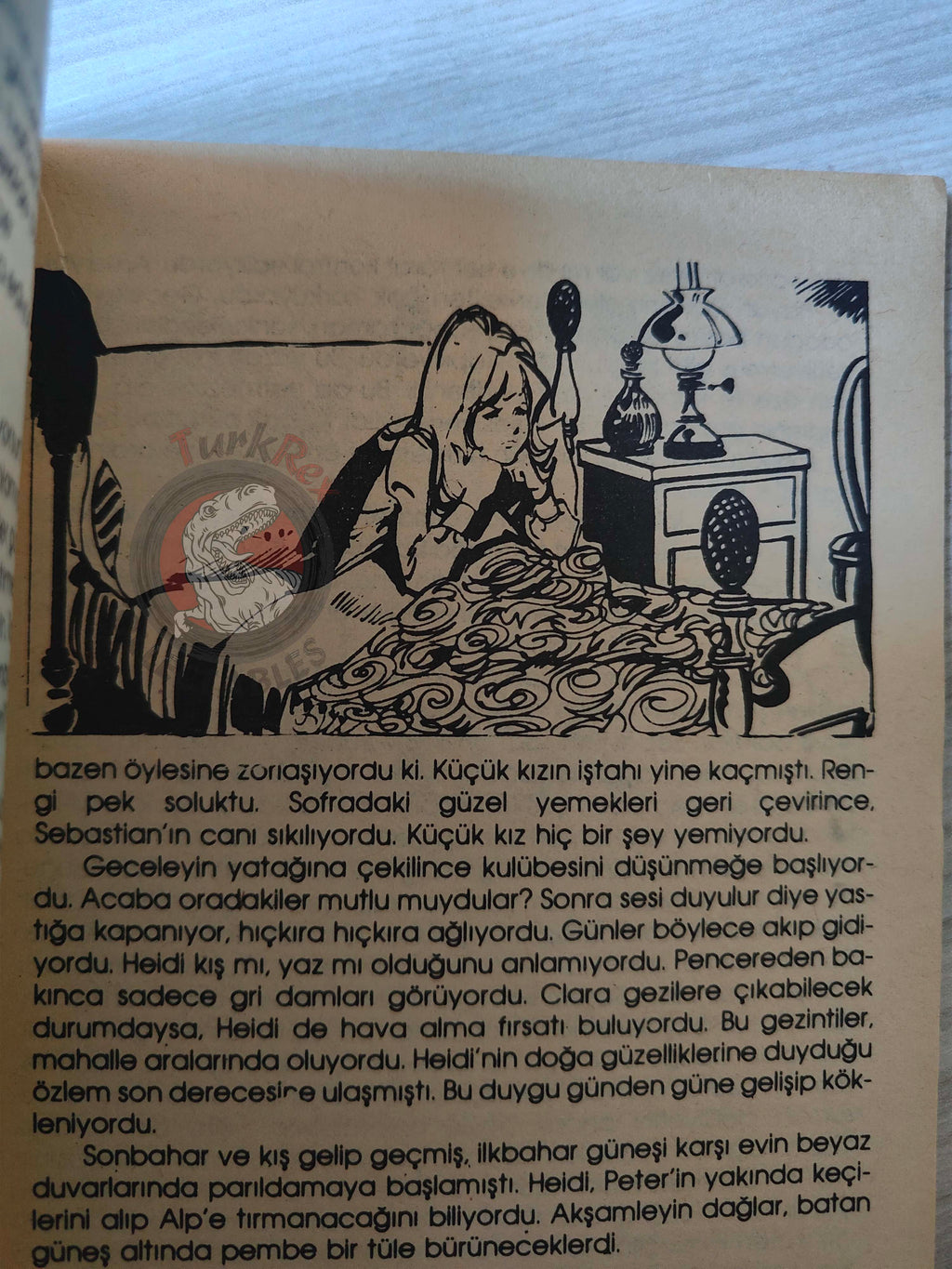Johanna Spyri – Heidi 1980s Turkish Book Turkey Illustrated