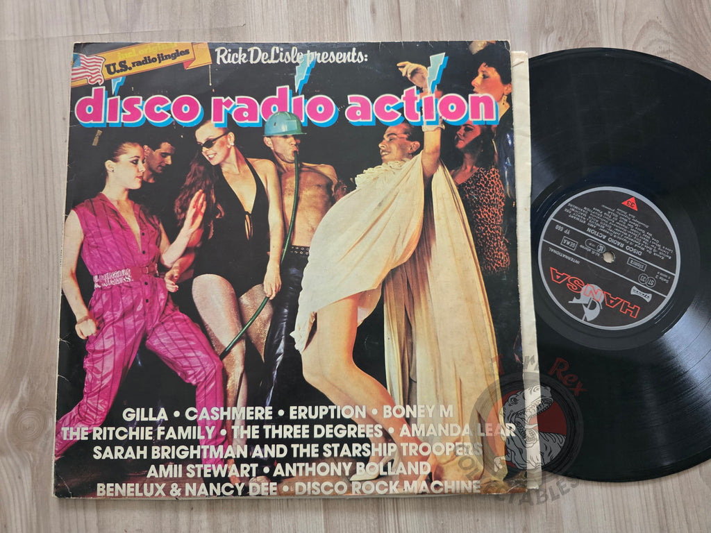 Various – Rick DeLisle Presents: Disco Radio Action Turkish Pressing Vinyl Turkey Edition