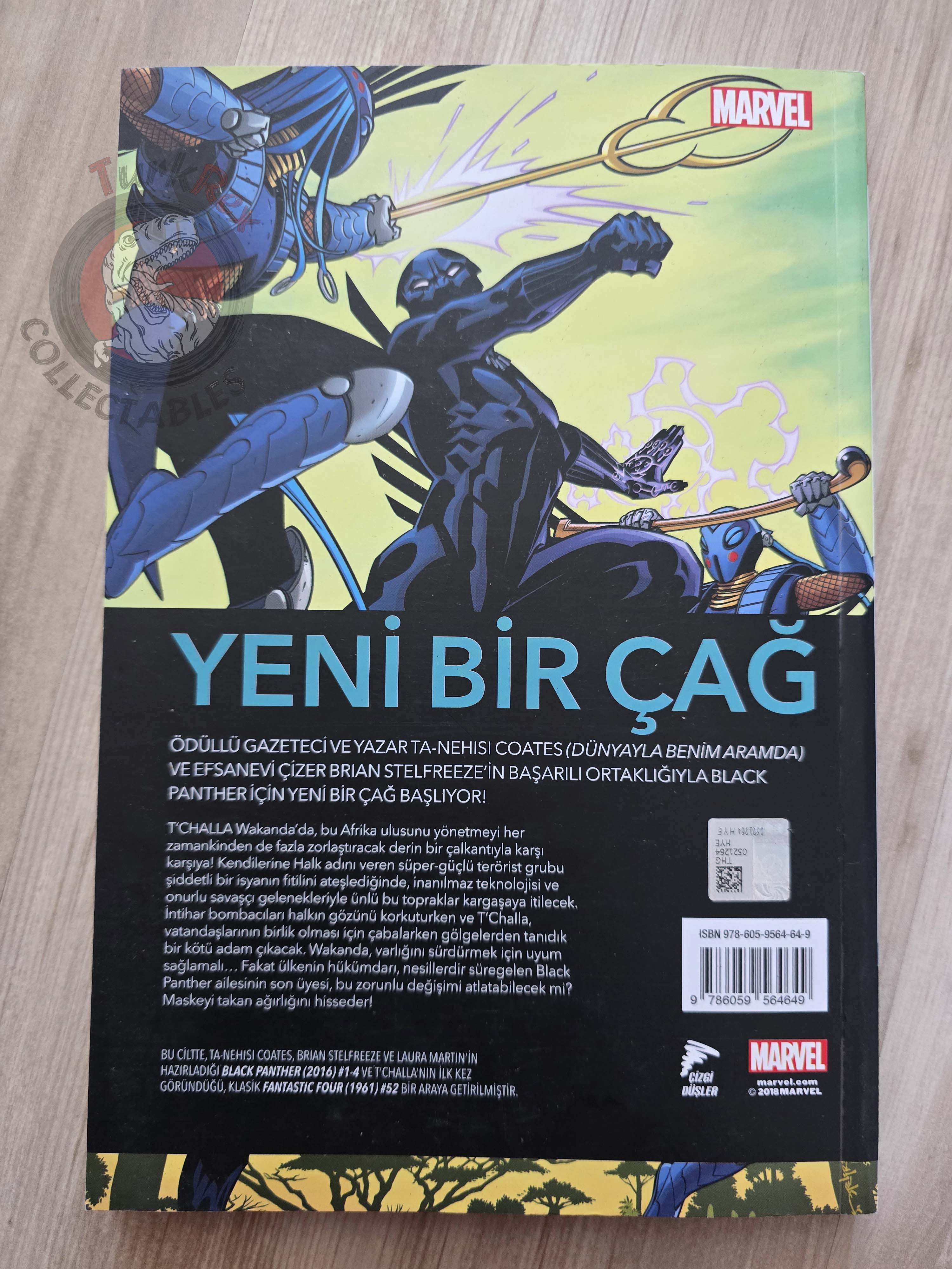 Black Panther – A Nation Under Our Feet Volume #1 Turkish Comic Turkey Fantastic Four #52
