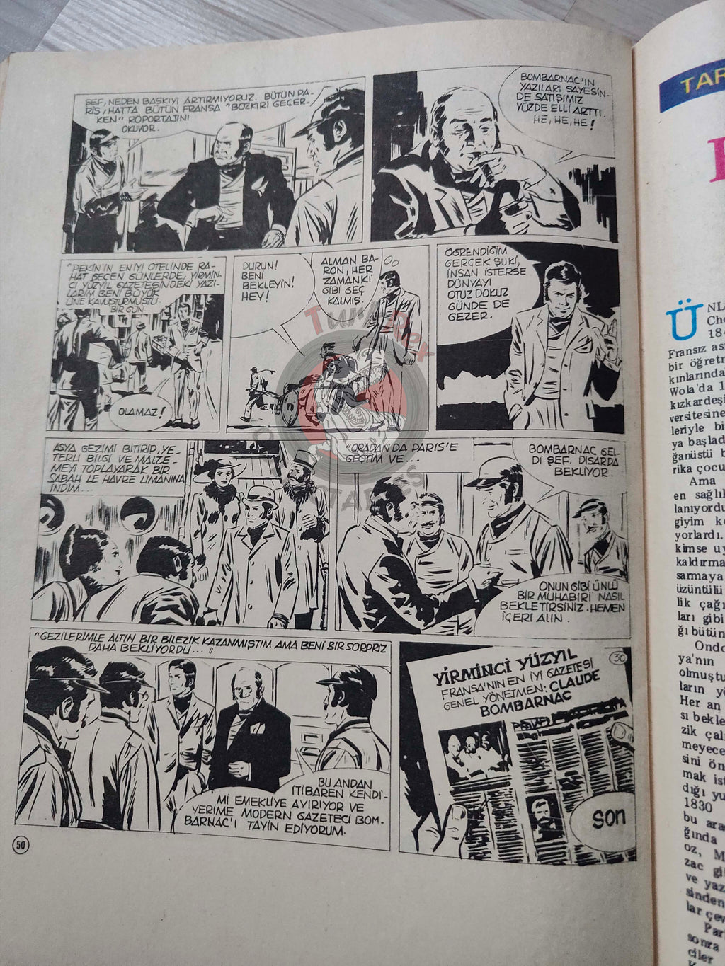 Milliyet Çocuk #42 1979 Turkish Comic Turkey Joyas Literarias Juveniles #116 Jules Verne
