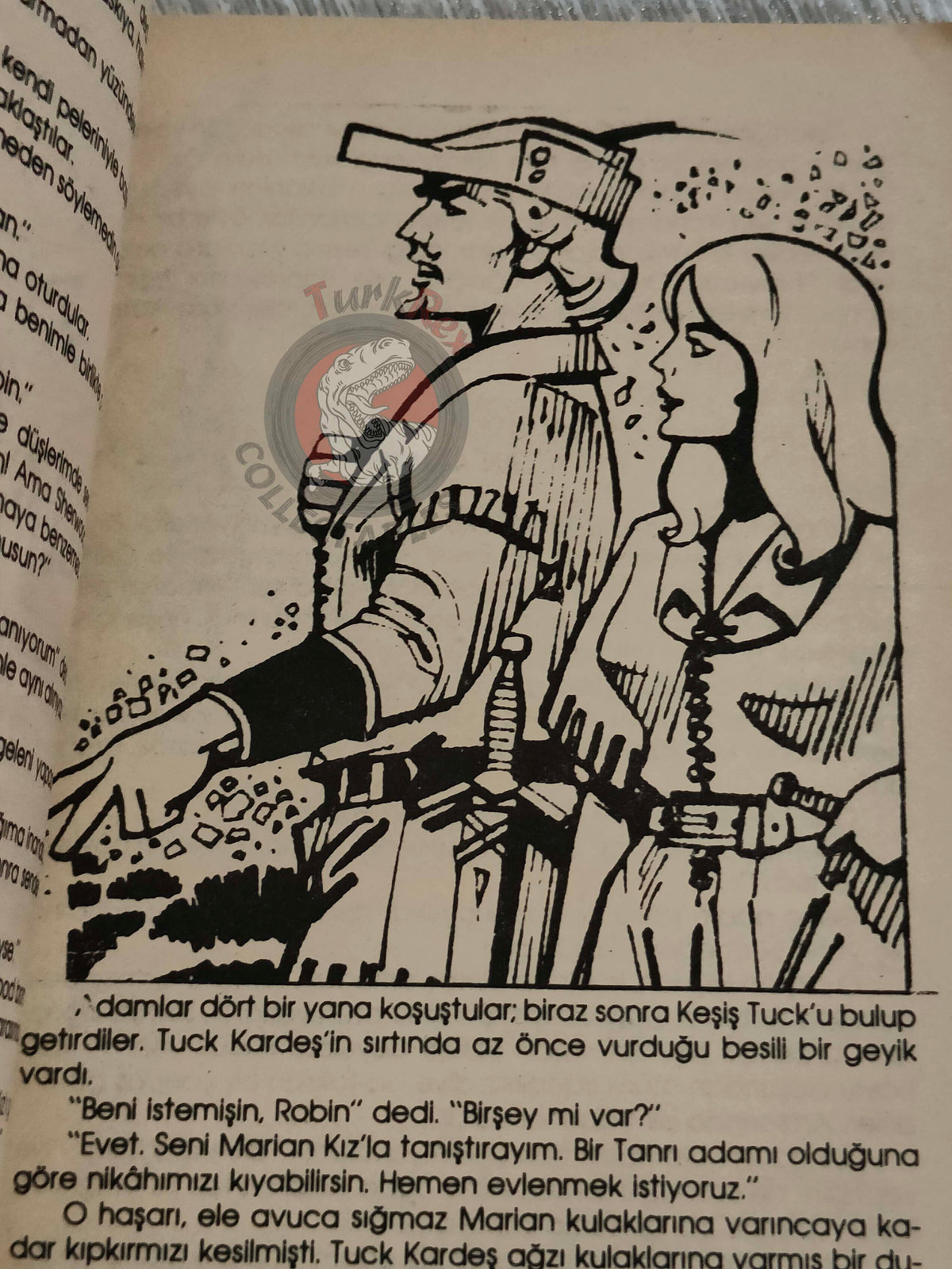 Robin Hood – Howard Pyle 1980s Turkish Book Turkey Illustrated