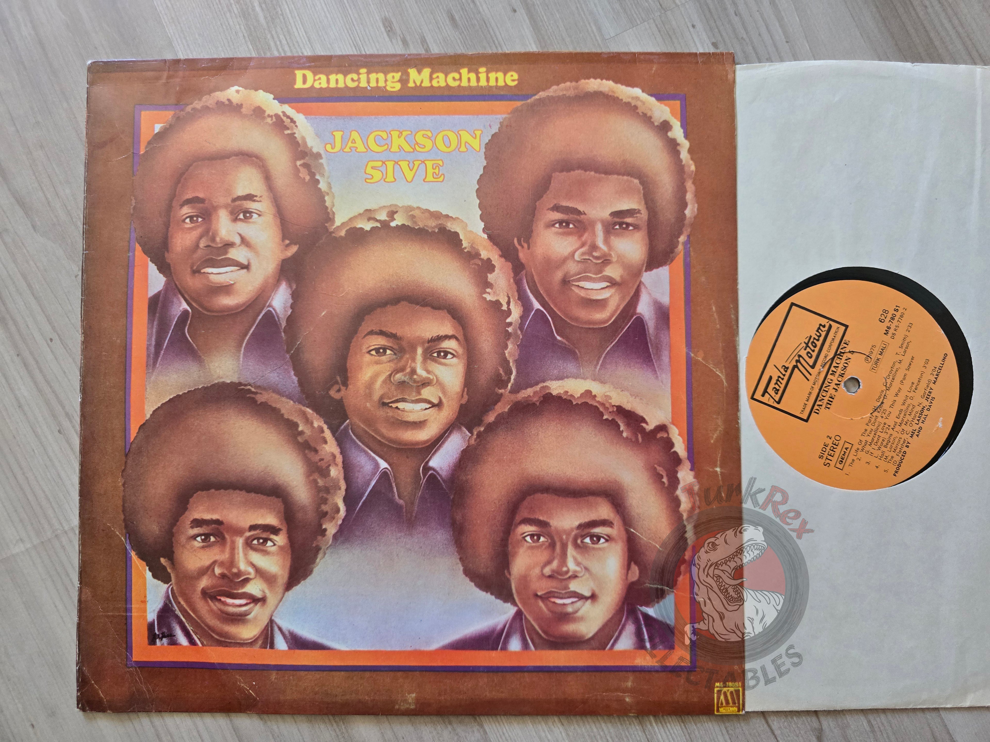 The Jackson 5 – Dancing Machine Turkish Pressing Vinyl Turkey Edition
