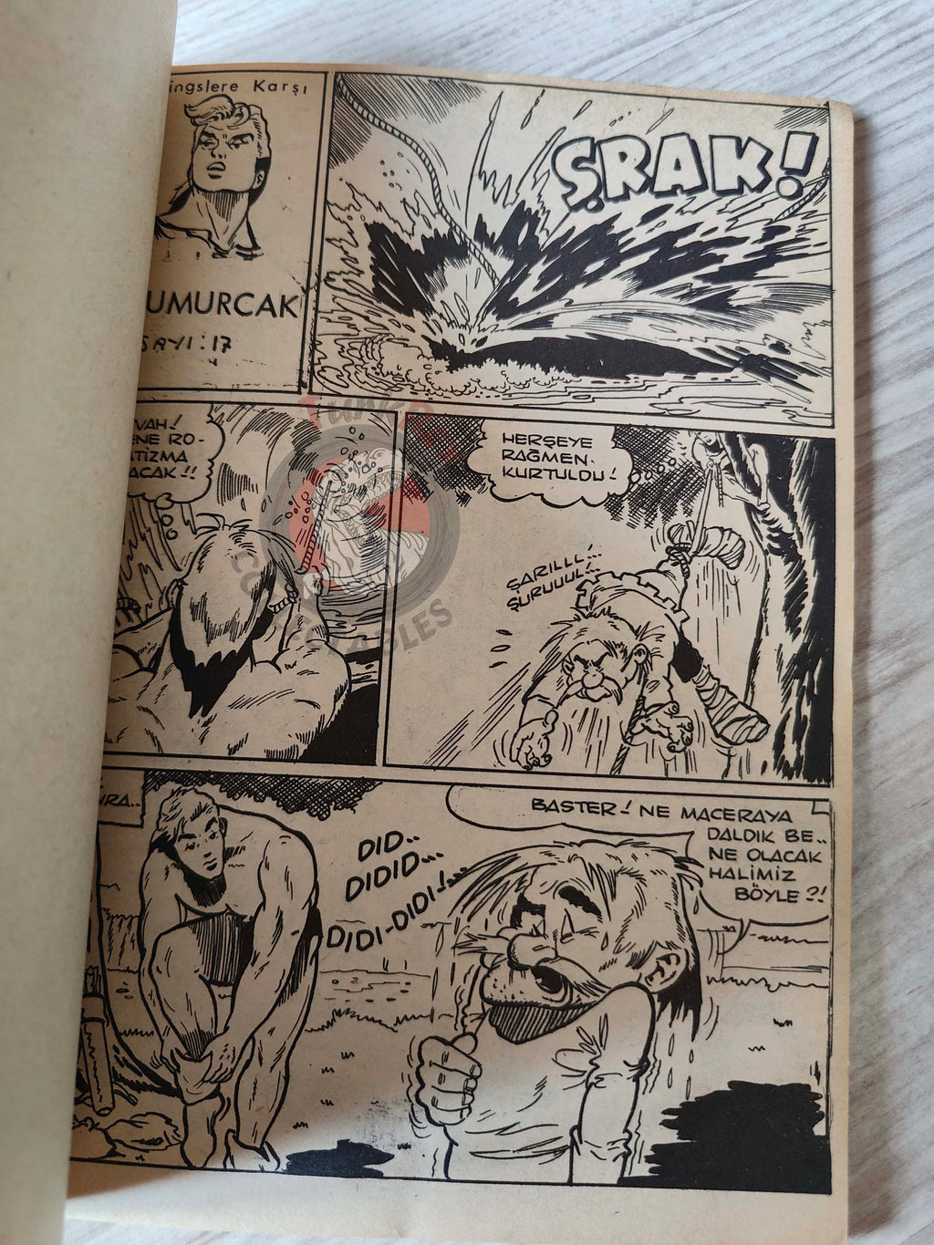 Belloy - Chevalier sans armure 1970 Turkish Comic Turkey Uderzo Yumurcak Mag #6