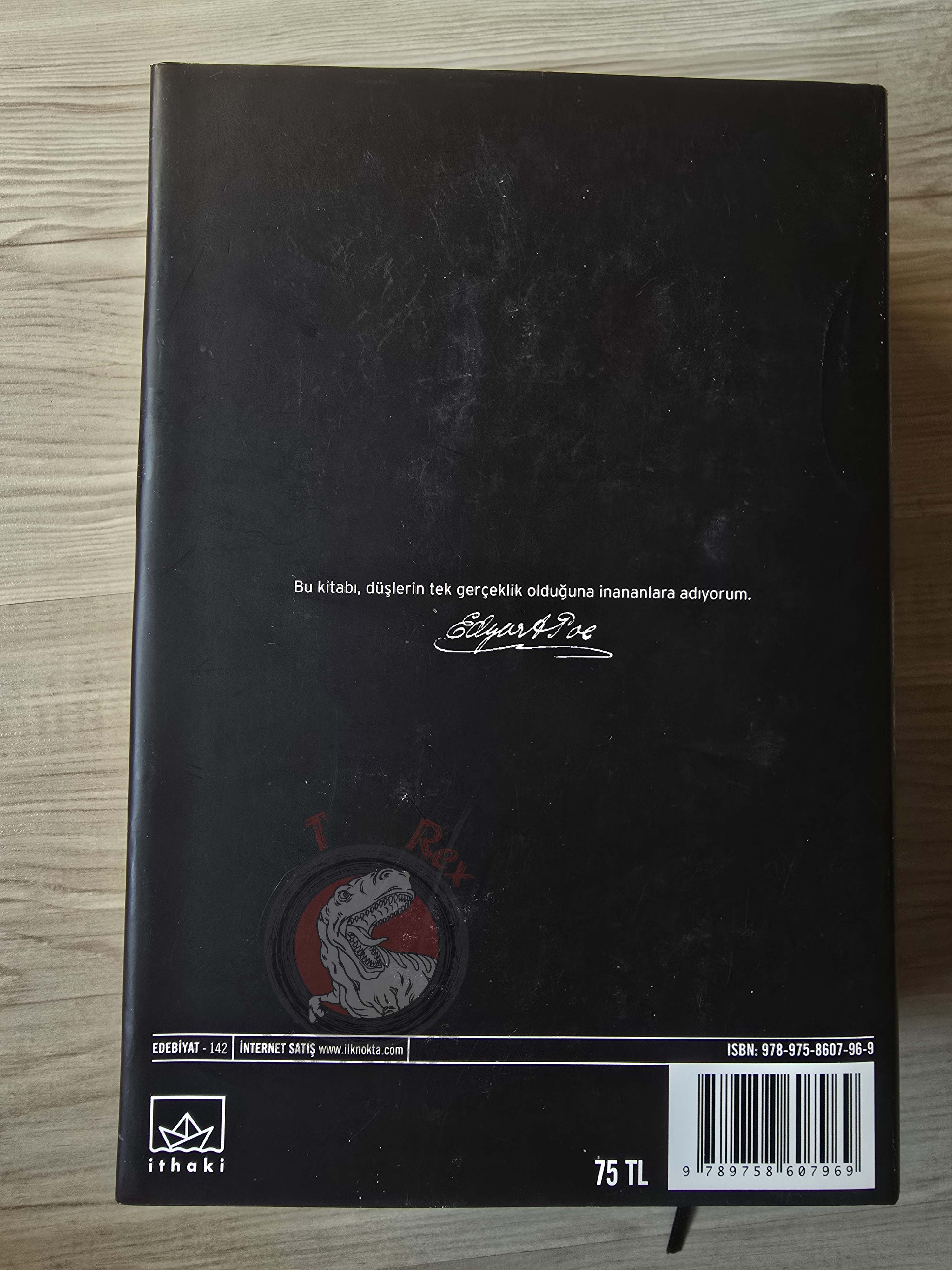Edgar Allan Poe – The Short Fiction of Edgar Allan Poe 2016 HC/DJ Turkish Book Turkey