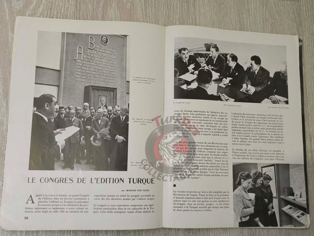 La Turquie Kemaliste 1939 Issue #30 French Magazine Turkey Atatürk Propaganda Aviation