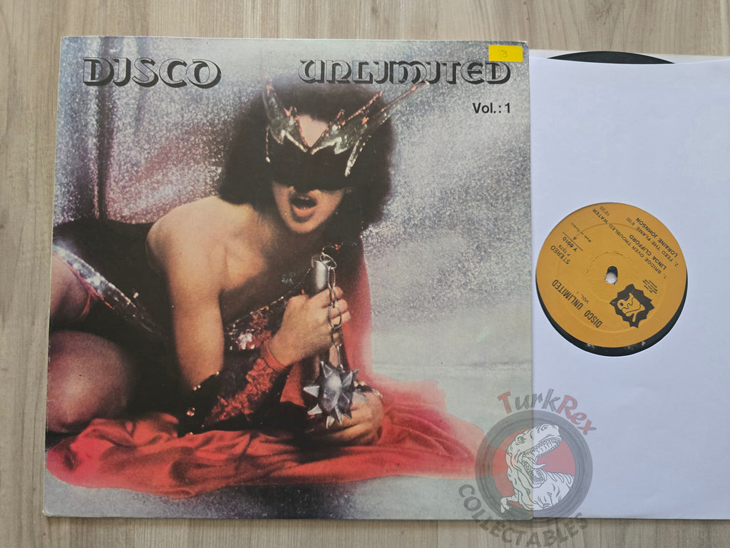 Various – Disco Unlimited Vol. 1 Turkish Pressing Vinyl Turkey Edition