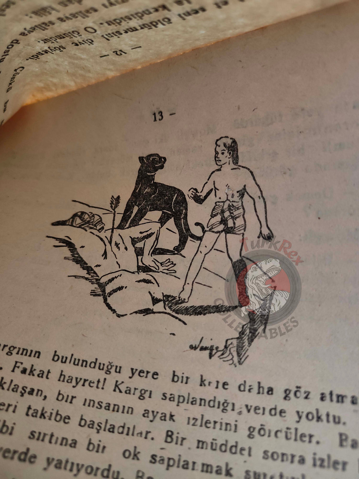 Rudyard Kipling – The Jungle Book 1959 Turkish Book Turkey Illustrated