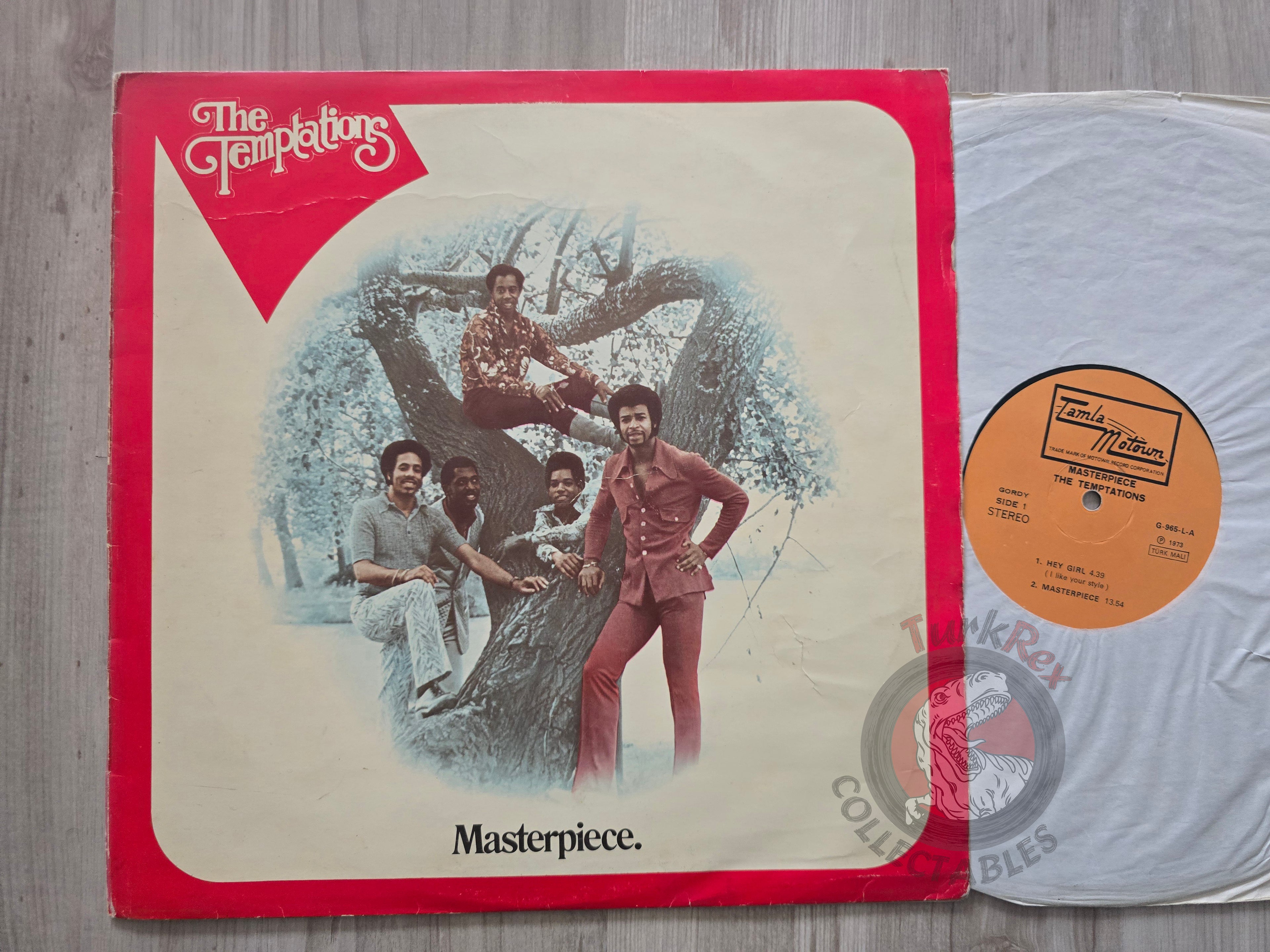 The Temptations – Masterpiece Turkish Pressing Vinyl Turkey Edition