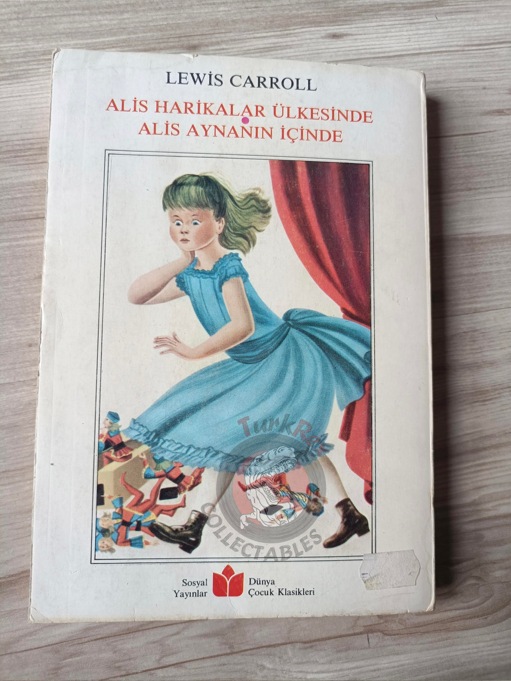 Lewis Carroll – Alice in Wonderland 1985 Turkish Book Turkey Illustrated John Tenniel