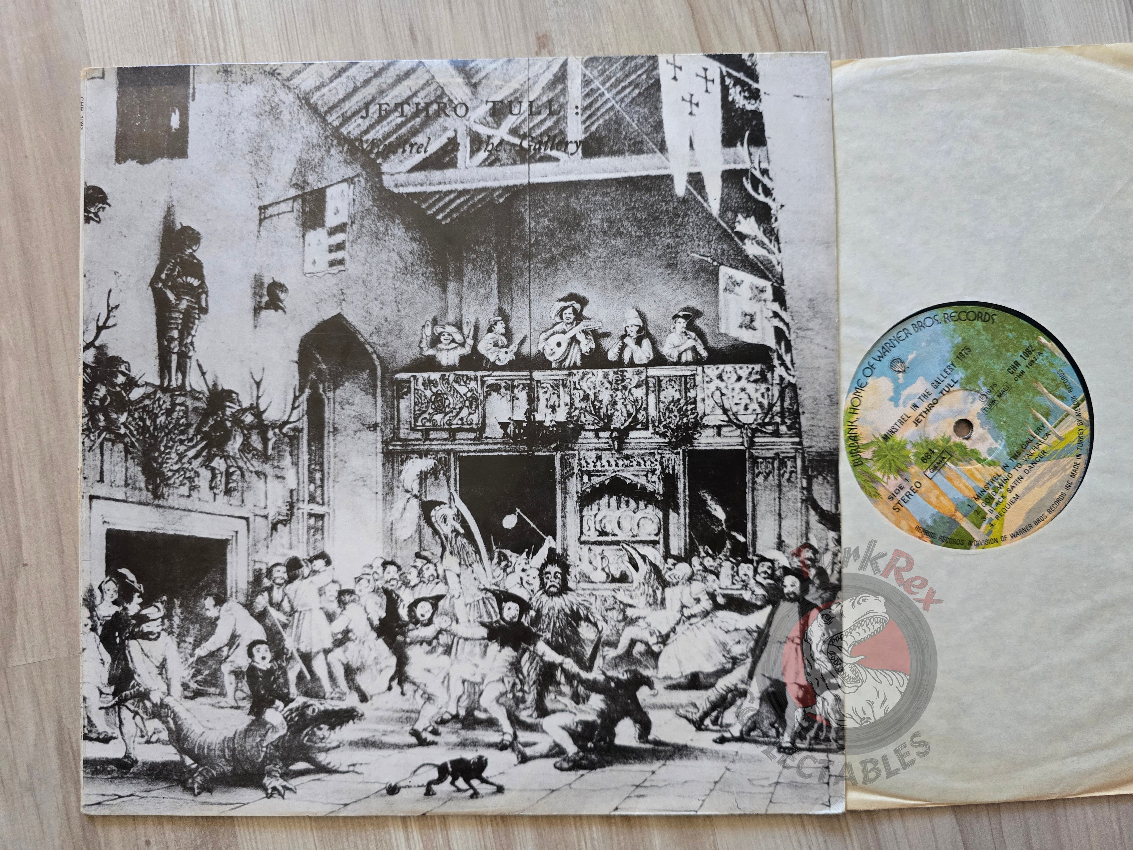 Jethro Tull – Minstrel In The Gallery Turkish Pressing Vinyl Turkey Edition