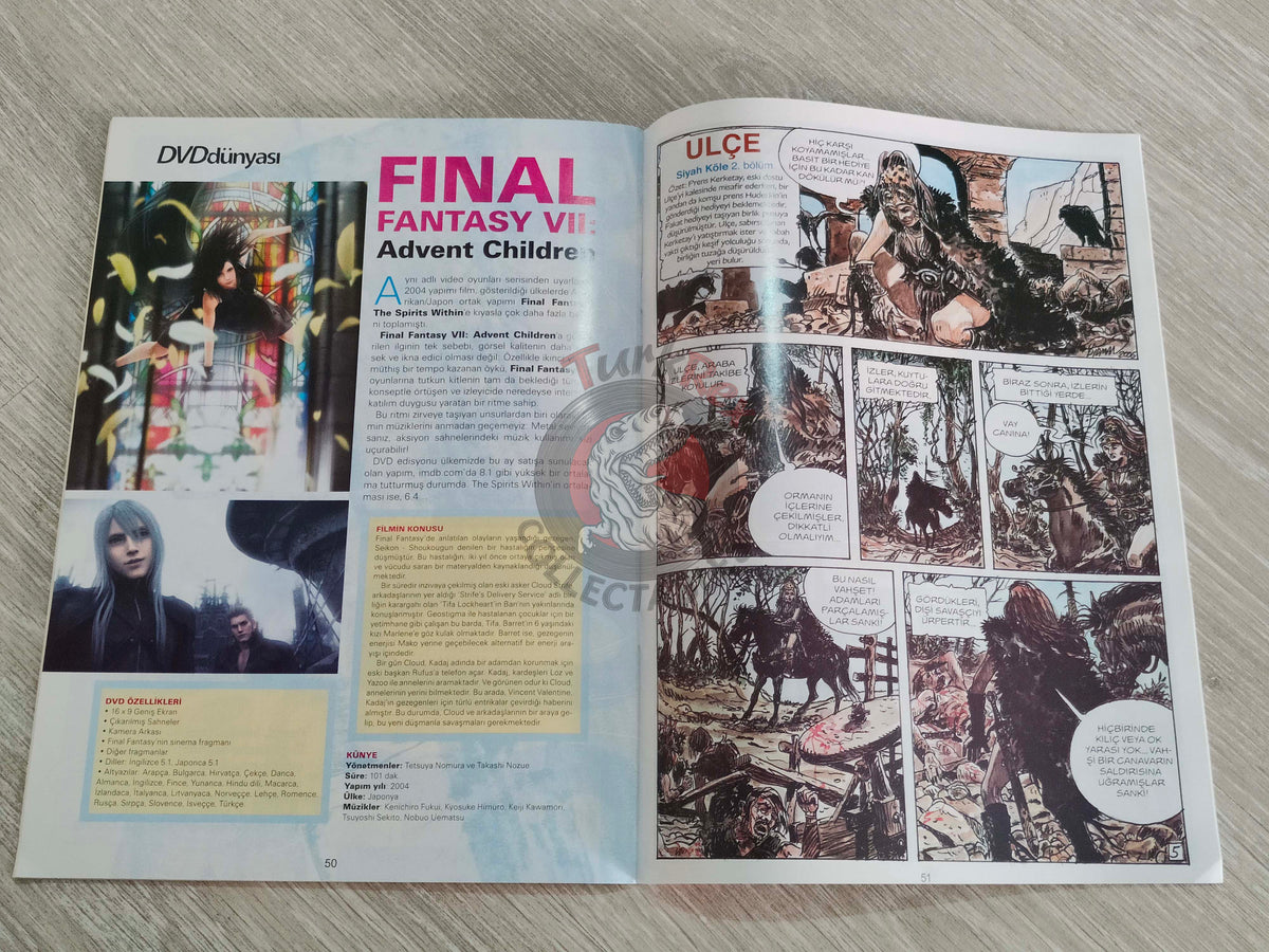 Rodeo Strip 2006 Dylan Dog Turkish Comic Mag Turkey Final Fantasy VII: Advent Children