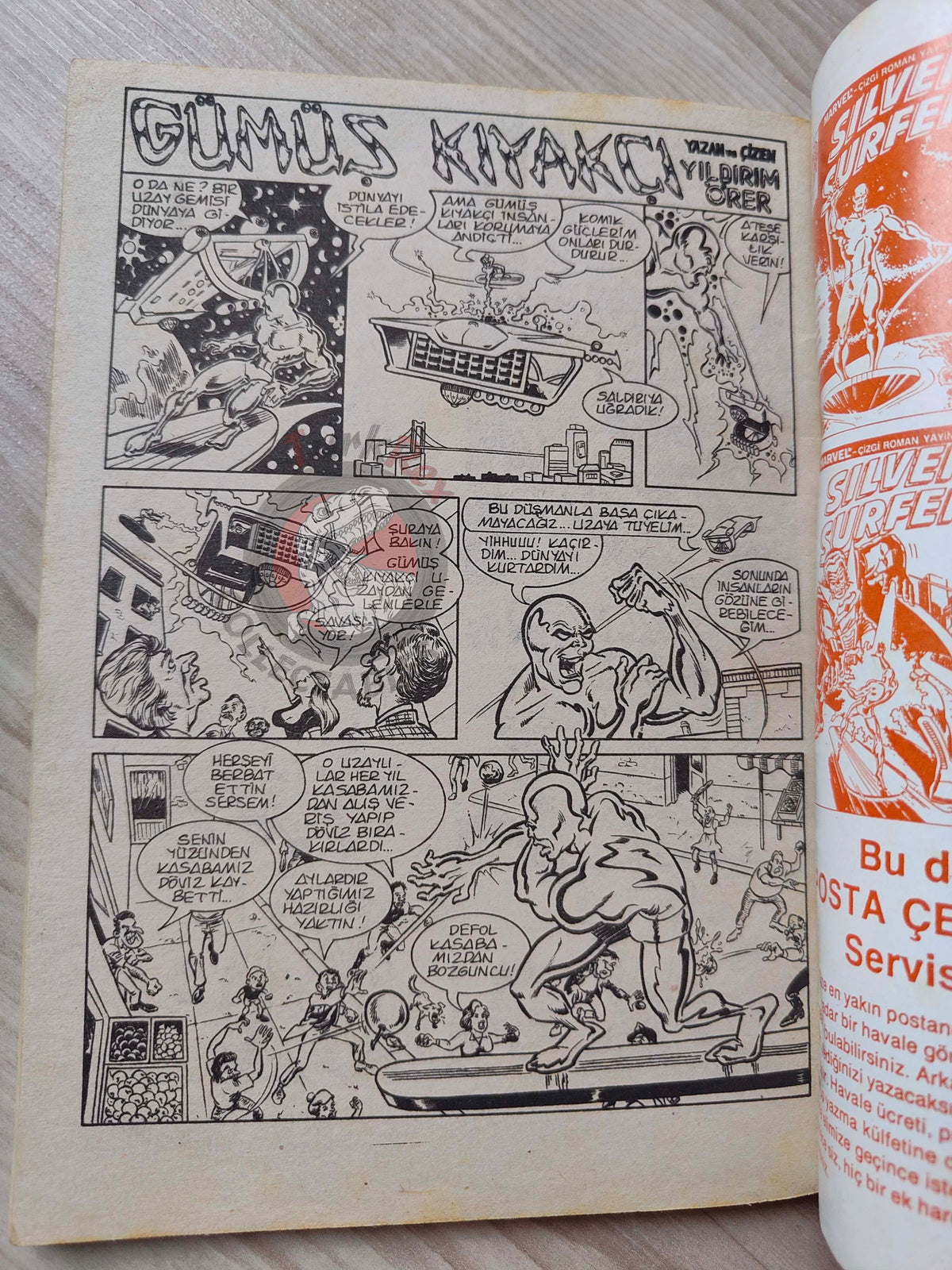 Silver Surfer #5 1987 Turkish Comic Turkey #6 #7 Fantasy Masterpieces #6 What If? #43