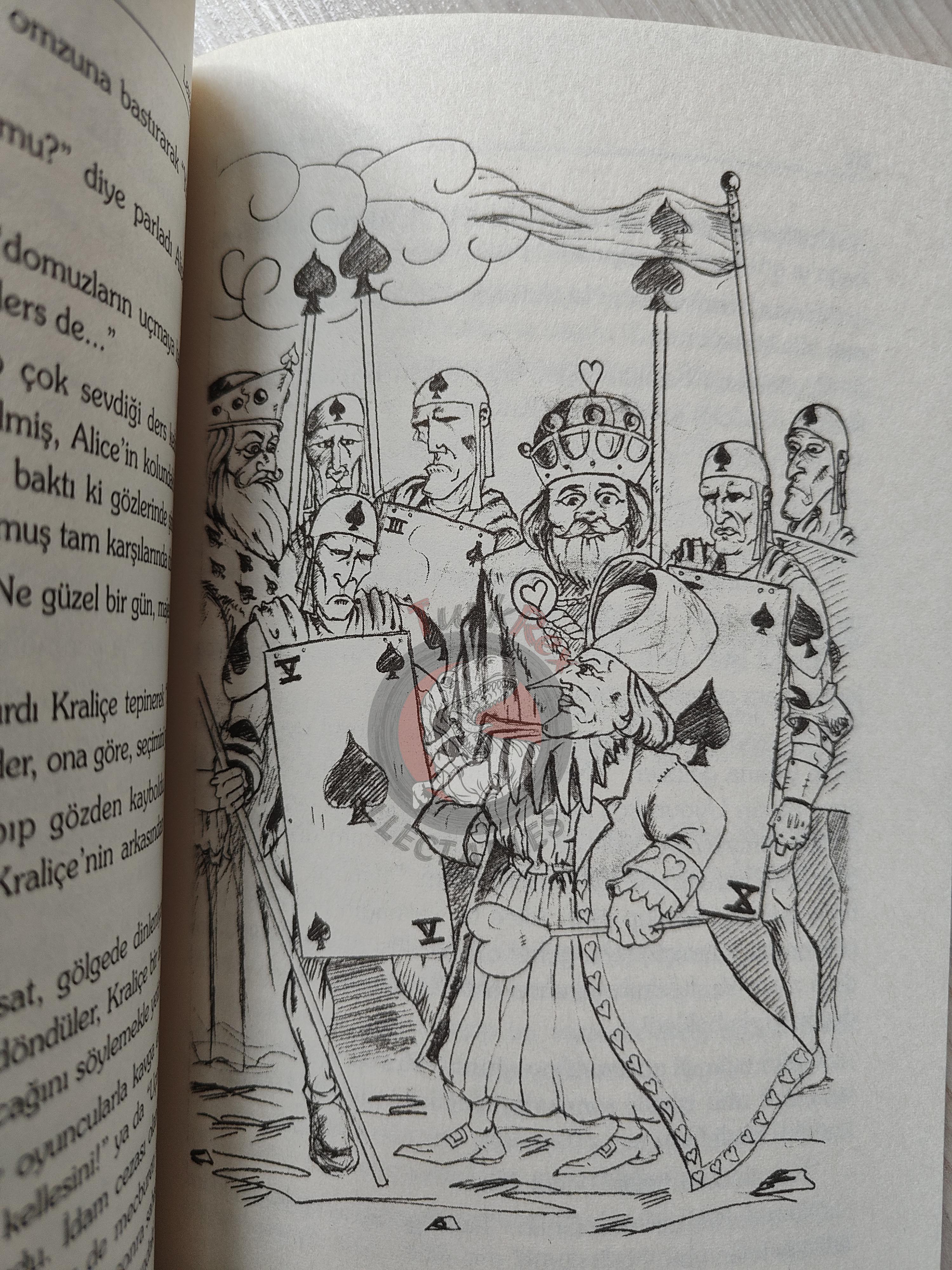 Lewis Carroll – Alice in Wonderland 2004 Turkish Book Turkey Illustrated