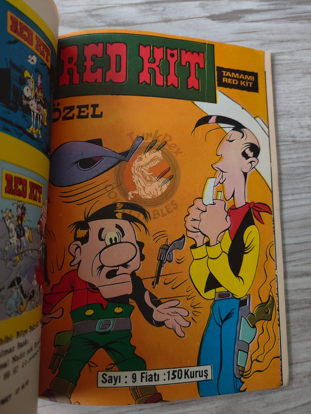 Lucky Luke #3 Les Cousins Dalton 1973 Turkish Comic Turkey Tom and Jerry