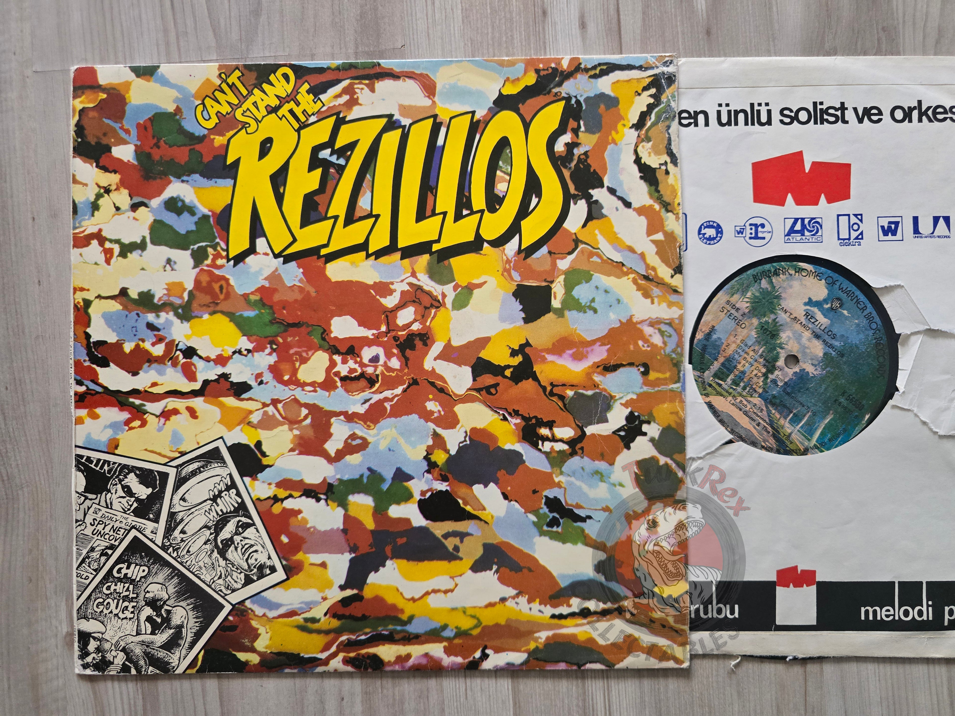 The Rezillos – Can't Stand The Rezillos Turkish Pressing Vinyl Turkey Edition