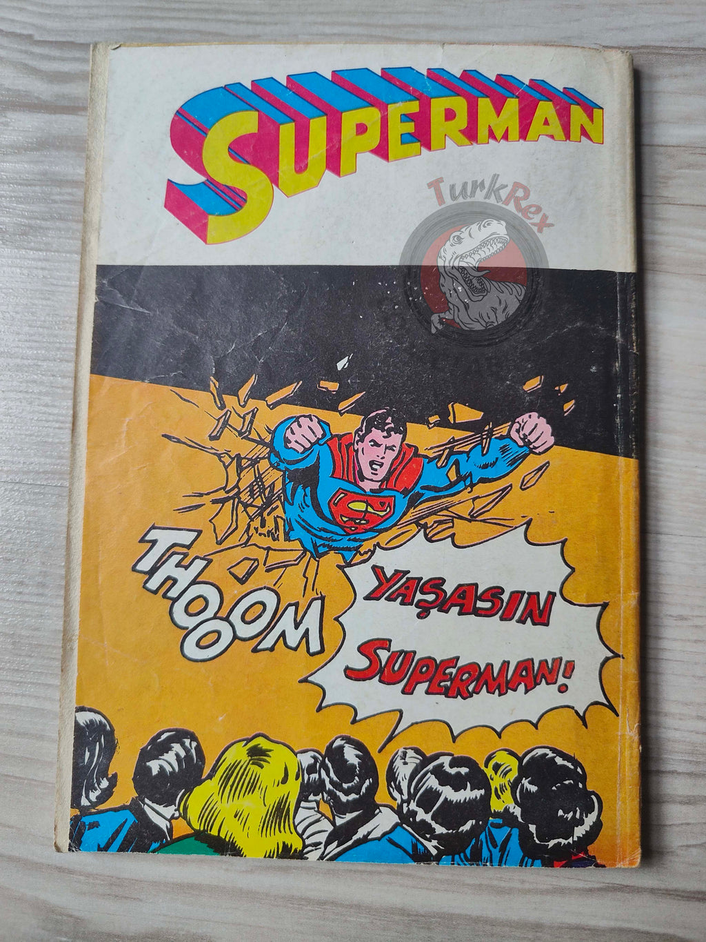 Superman #54 1980 Turkish Comic Turkey #337 #290 #291 Action Comics #484 #485