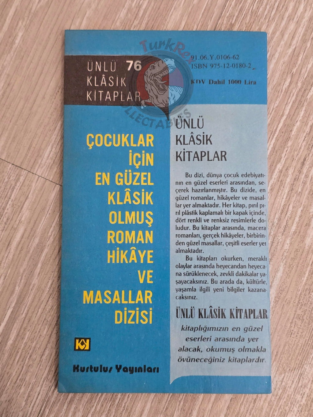 Alexandre Dumas – The Count of Monte Cristo 1980s Turkish Book Turkey Illustrated