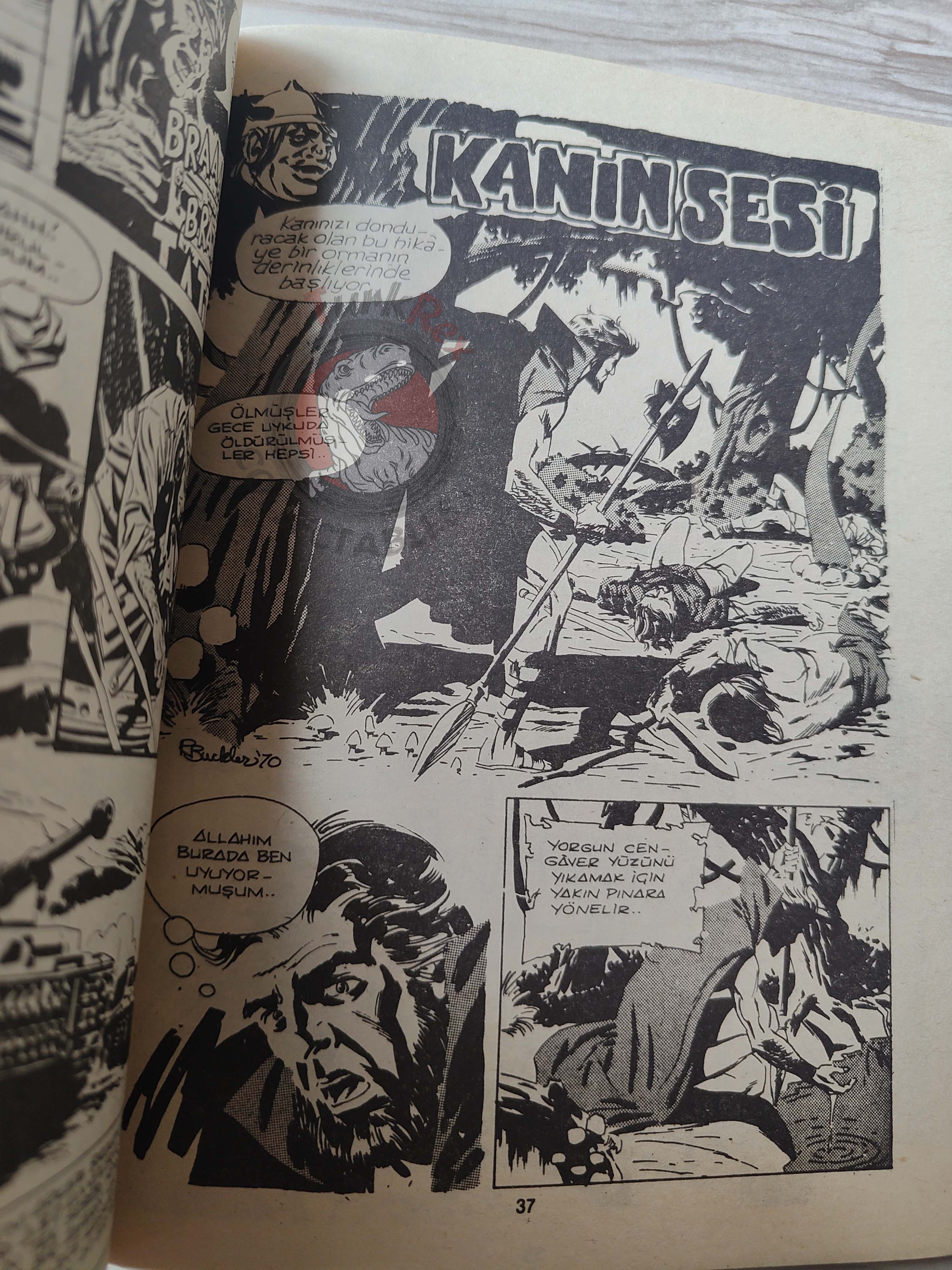 Süper Korku #12 late 80s Turkish Comic Turkey Warren Blazing Combat Eerie Vampirella