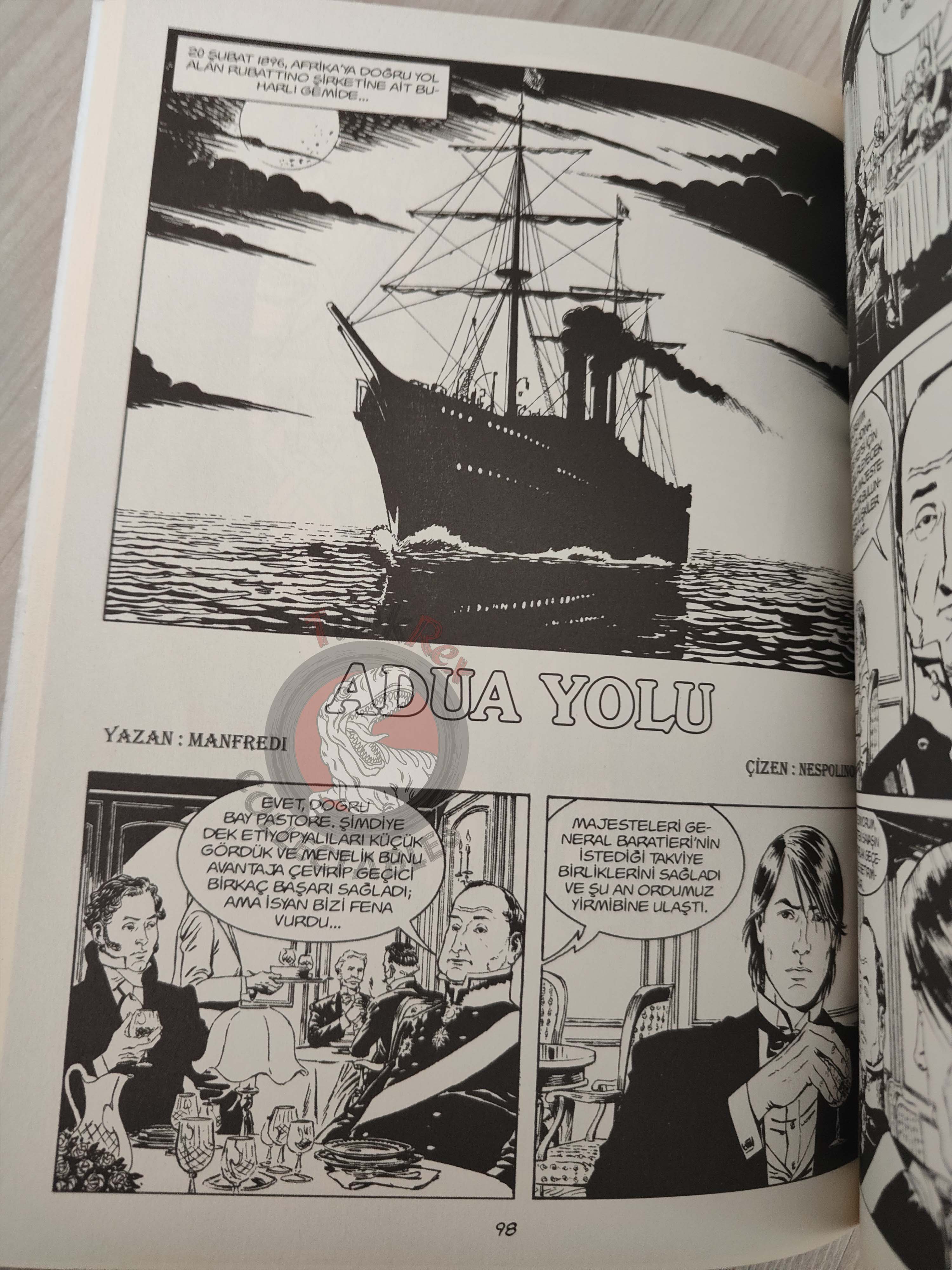 Volto Nascosto Vol #4 Il fantasma Turkish Comic Turkey Bonelli #7 #8