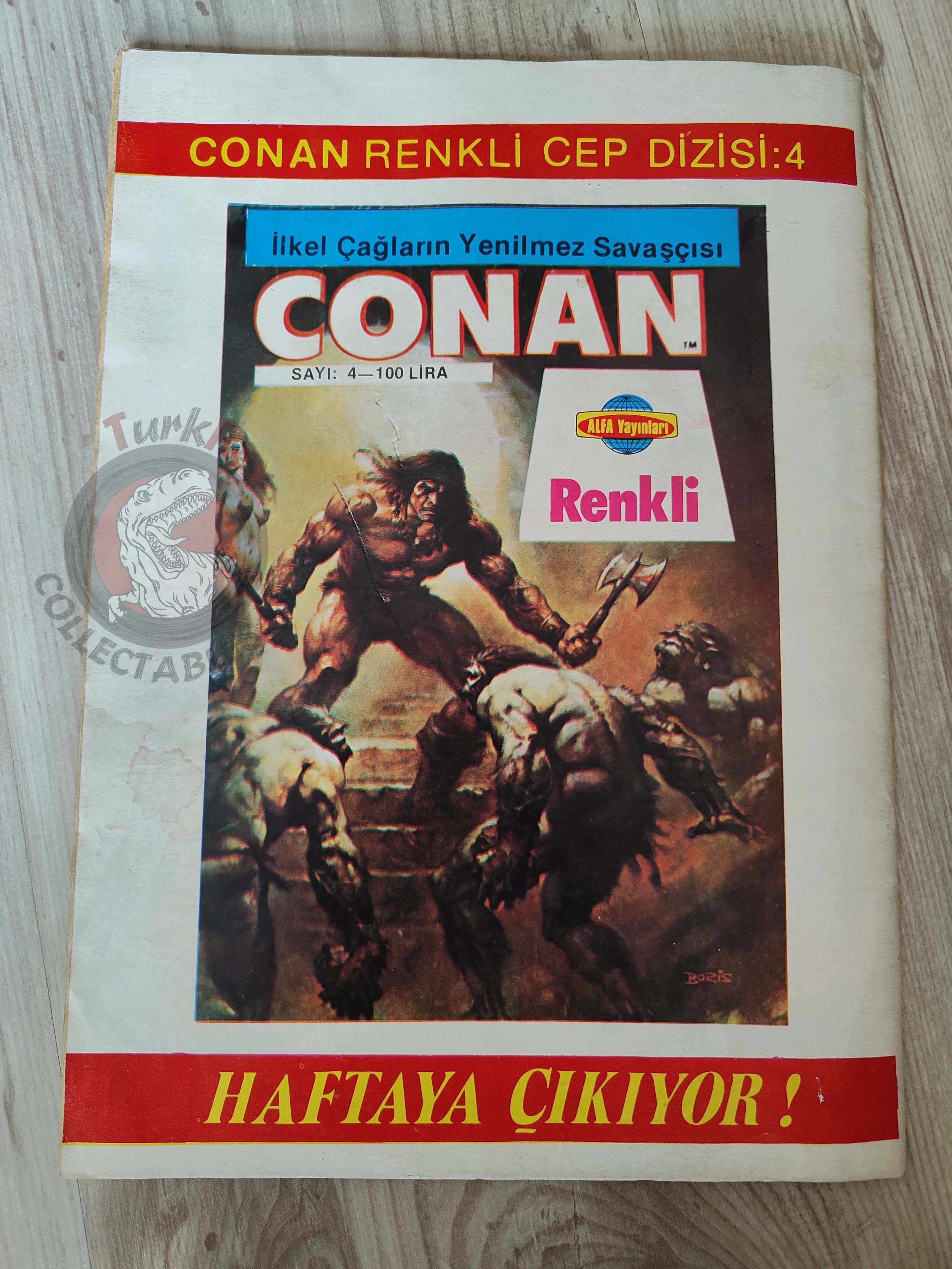 Süper Korku #3 1983 Turkish Comic Turkey Warren Creepy Eerie Vampirella #65