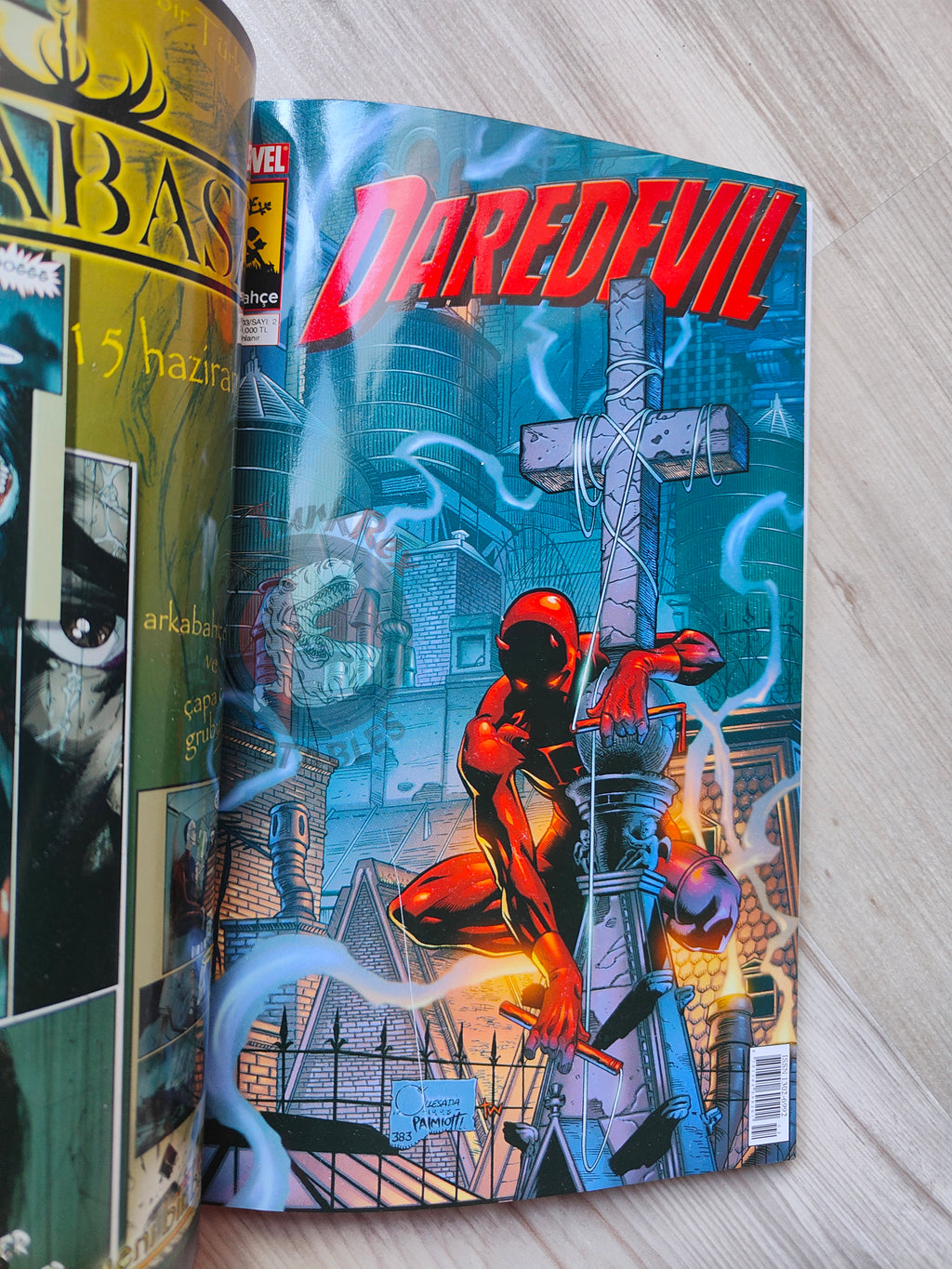 Daredevil Volume #1 Turkish Comic Turkey Marvel Knights #1–6