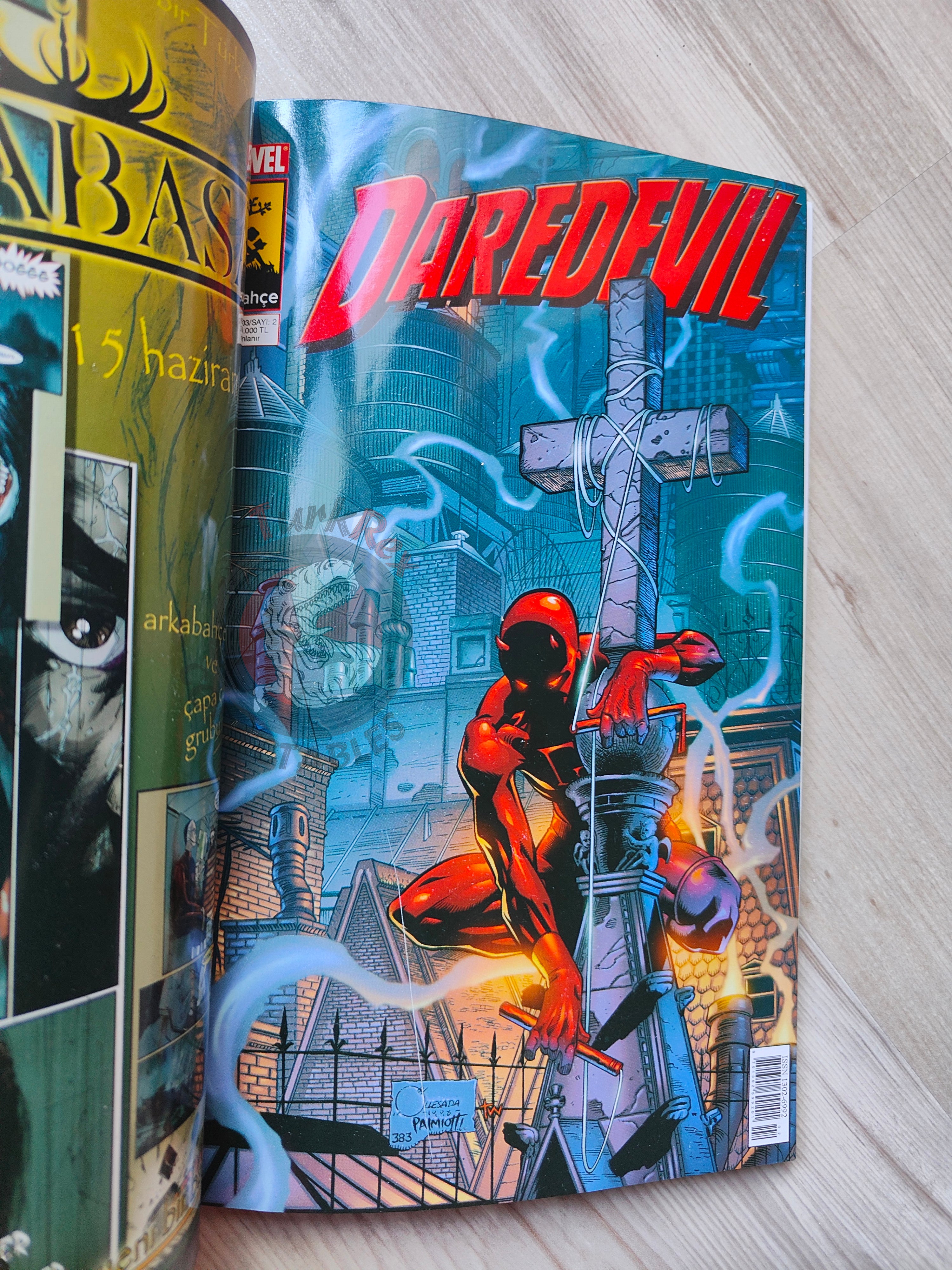 Daredevil Volume #1 Turkish Comic Turkey Marvel Knights #1–6