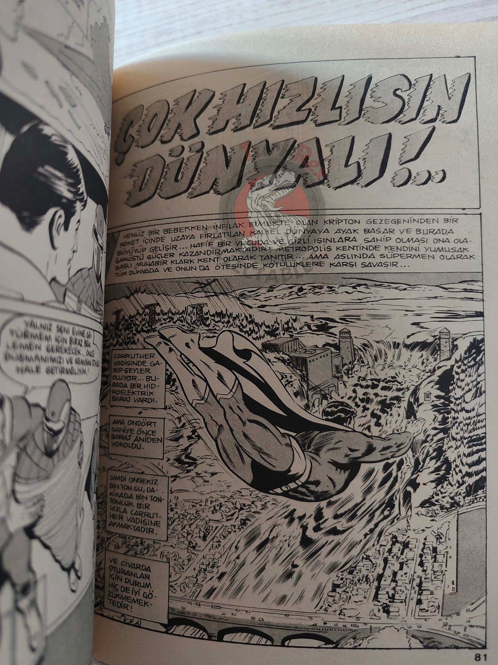 Superman #12 1982 Turkish Comic Turkey #362 #363 #396 Action Comics #521 #518