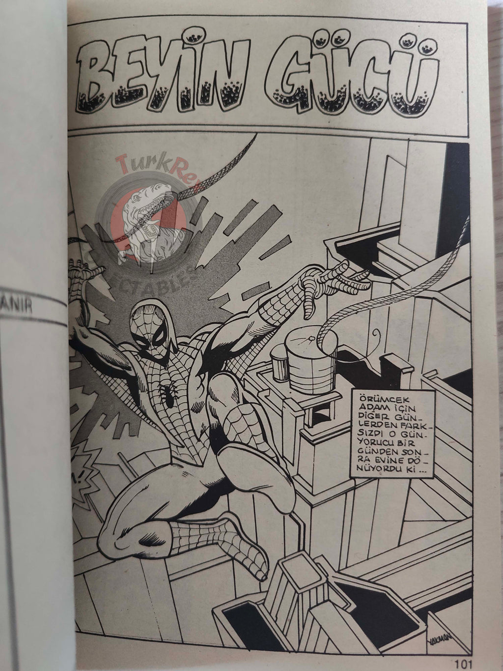 Spider-Man Vol #103 Turkish Comic Turkey Spectacular #58 #59 #60 #71 #67 Indiana Jones
