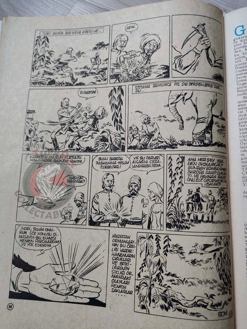 Milliyet Çocuk #38 1979 Turkish Comic Turkey Joyas Literarias Juveniles #121 Emilio Salgari