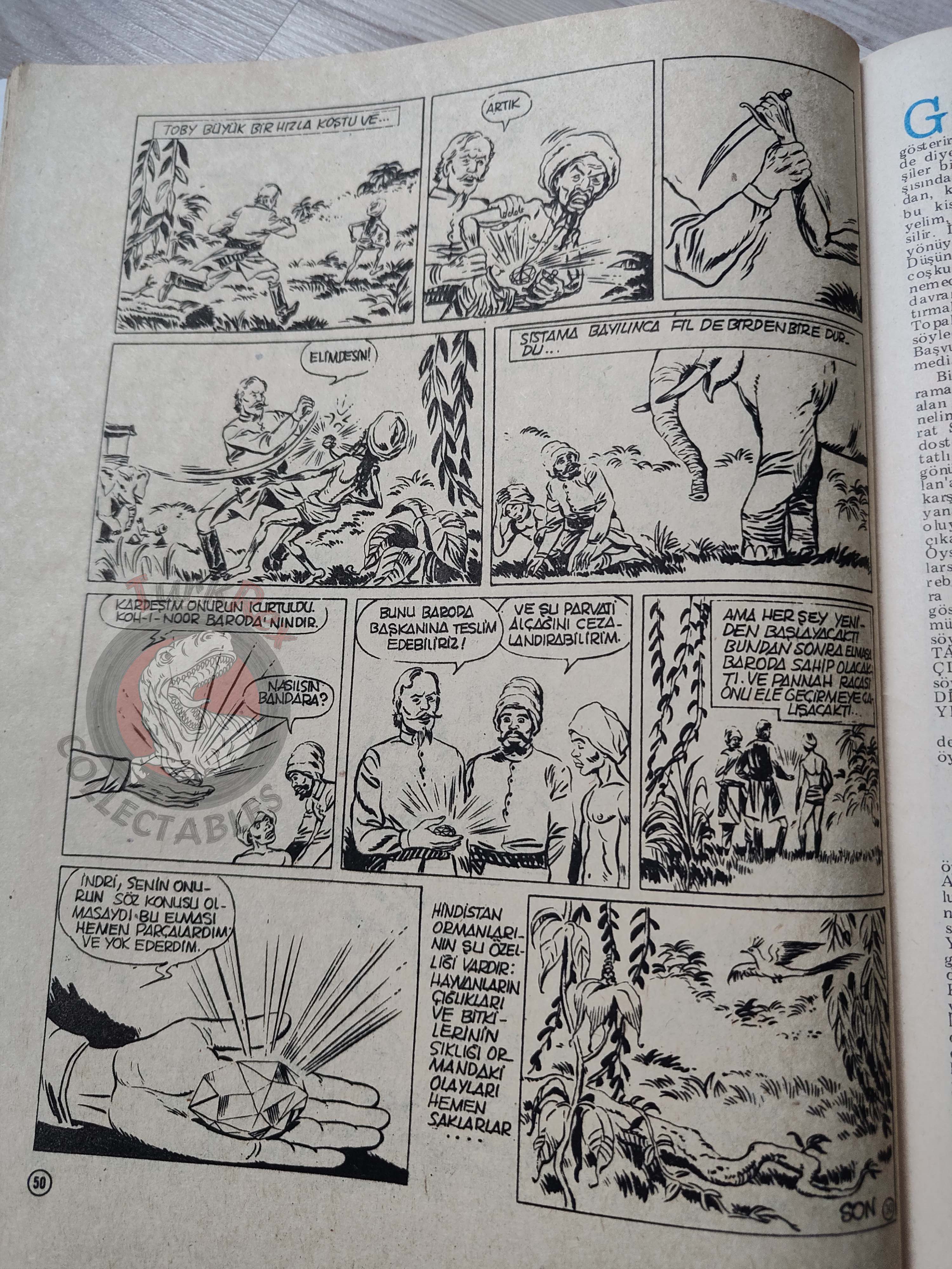 Milliyet Çocuk #38 1979 Turkish Comic Turkey Joyas Literarias Juveniles #121 Emilio Salgari