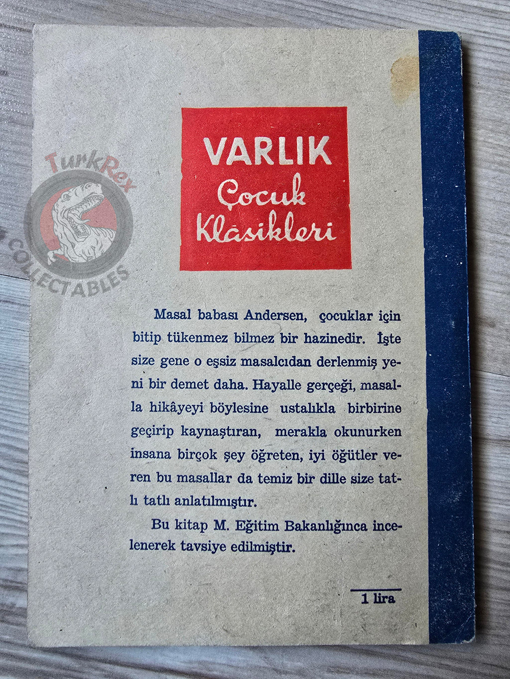 Hans Christian Andersen – The Swineherd 1962 Turkish Book Turkey Illustrated