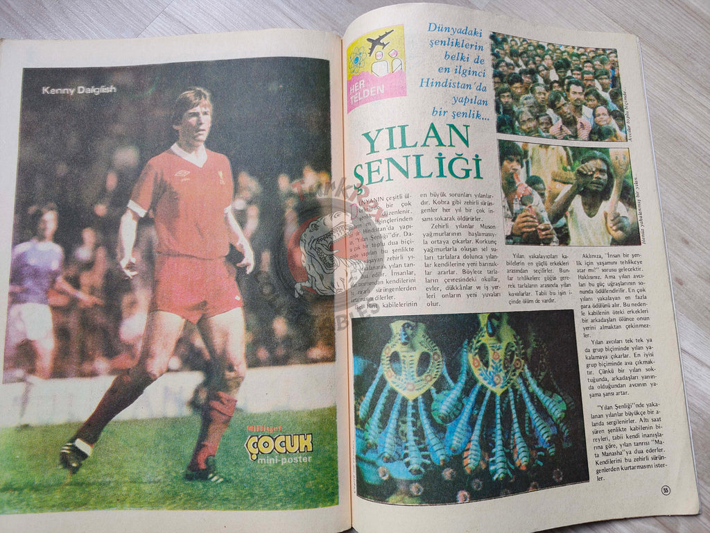 Milliyet Çocuk #6 1979 Turkish Comic Turkey Joyas Literarias Juveniles #62 Jules Verne