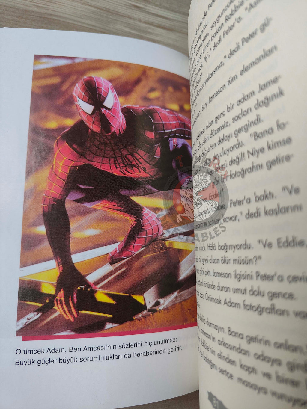 The Adventures of Spider-Man - Michael Teitelbaum Movie Turkish Comic Turkey Book