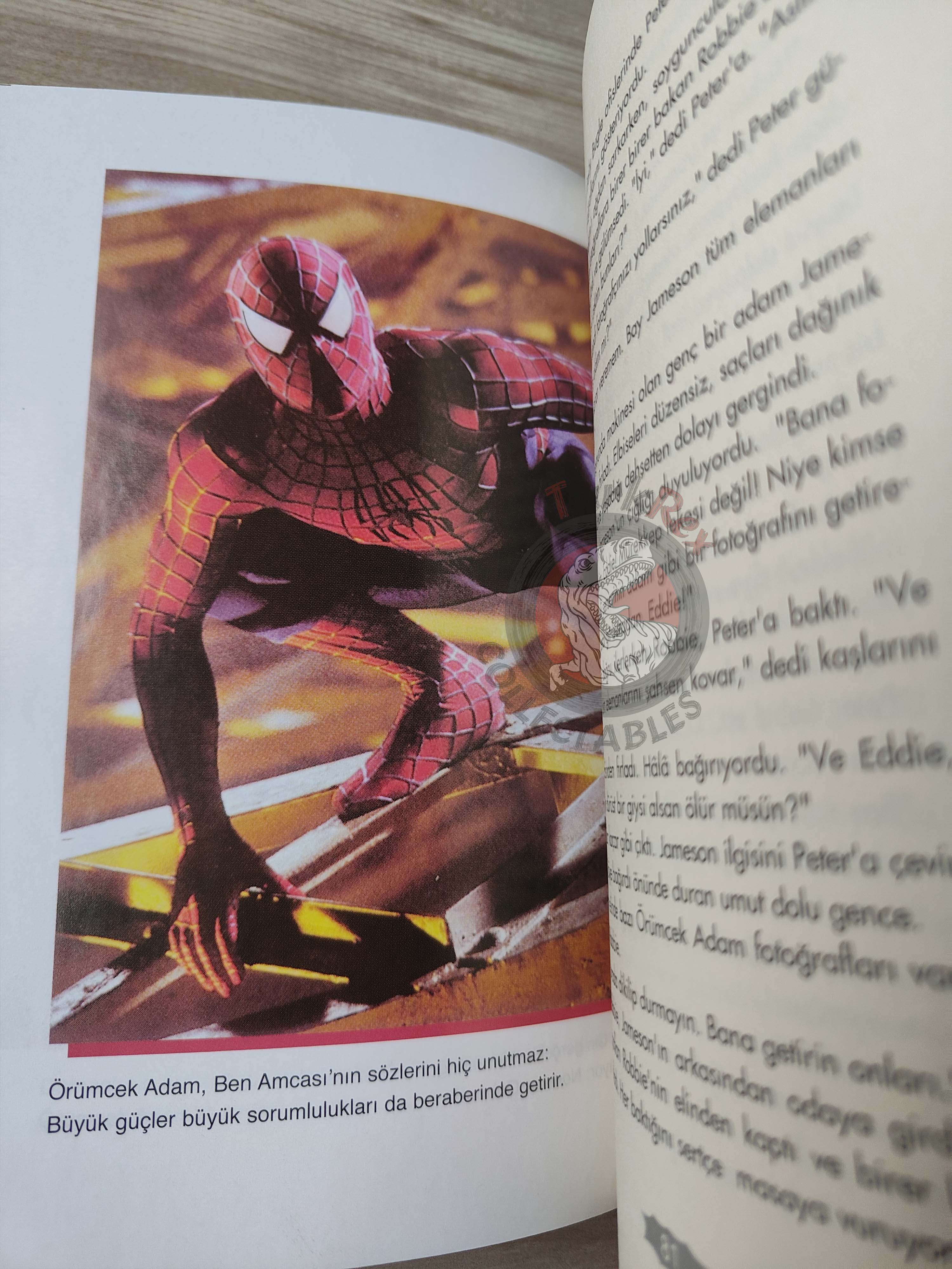 The Adventures of Spider-Man - Michael Teitelbaum Movie Turkish Comic Turkey Book