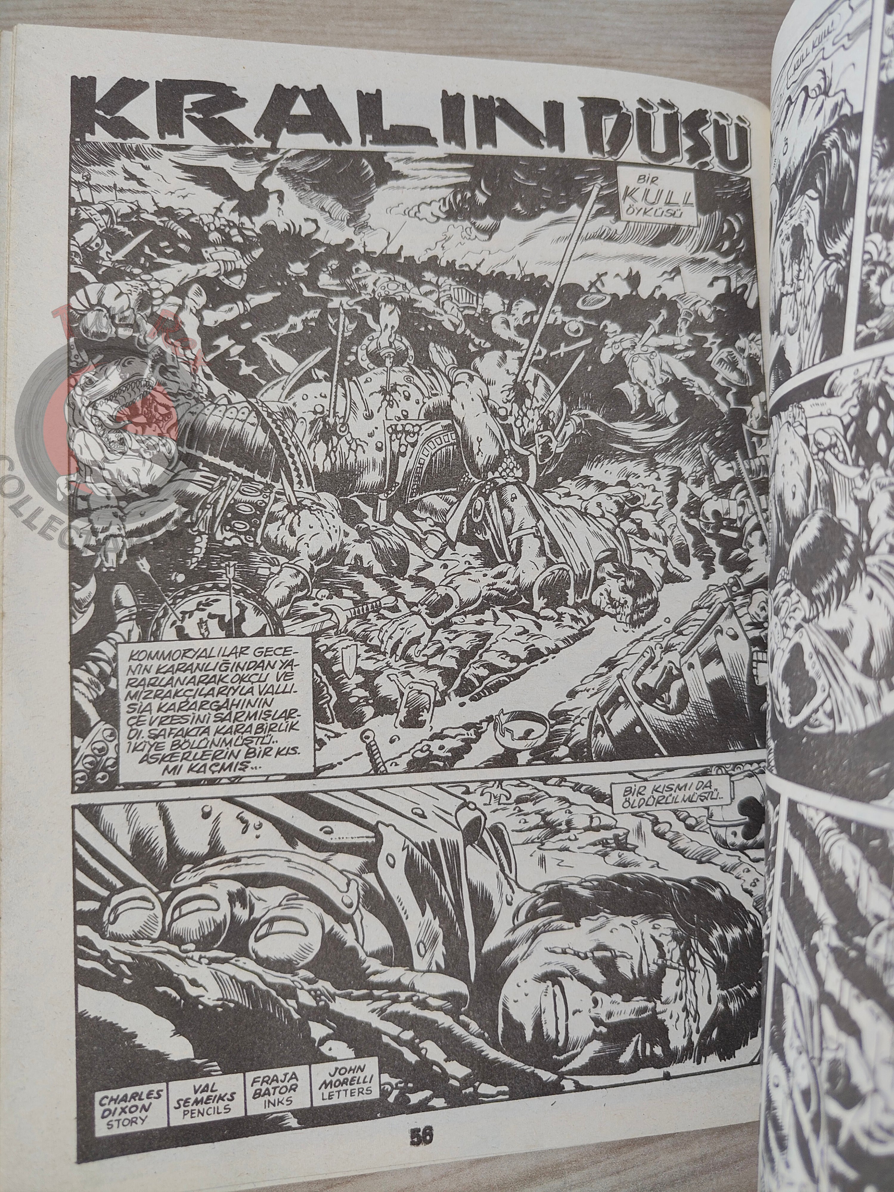 Conan ve Barbarlar #5 1994 Red Sonja & King Kull Turkish Comic Turkey