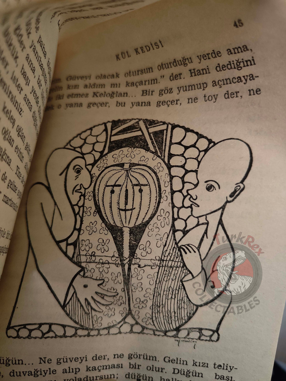 The Best Turkish Fairy Tales 1971 Turkish Book Turkey Illustrated Kaloghlan